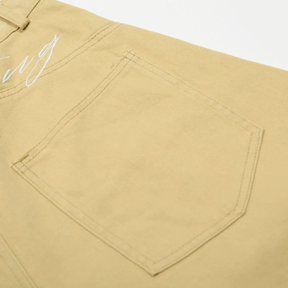 Vintage Men's street stitching washed loose scimitar denim shorts Size US 32 / EU 48 - 5 Thumbnail