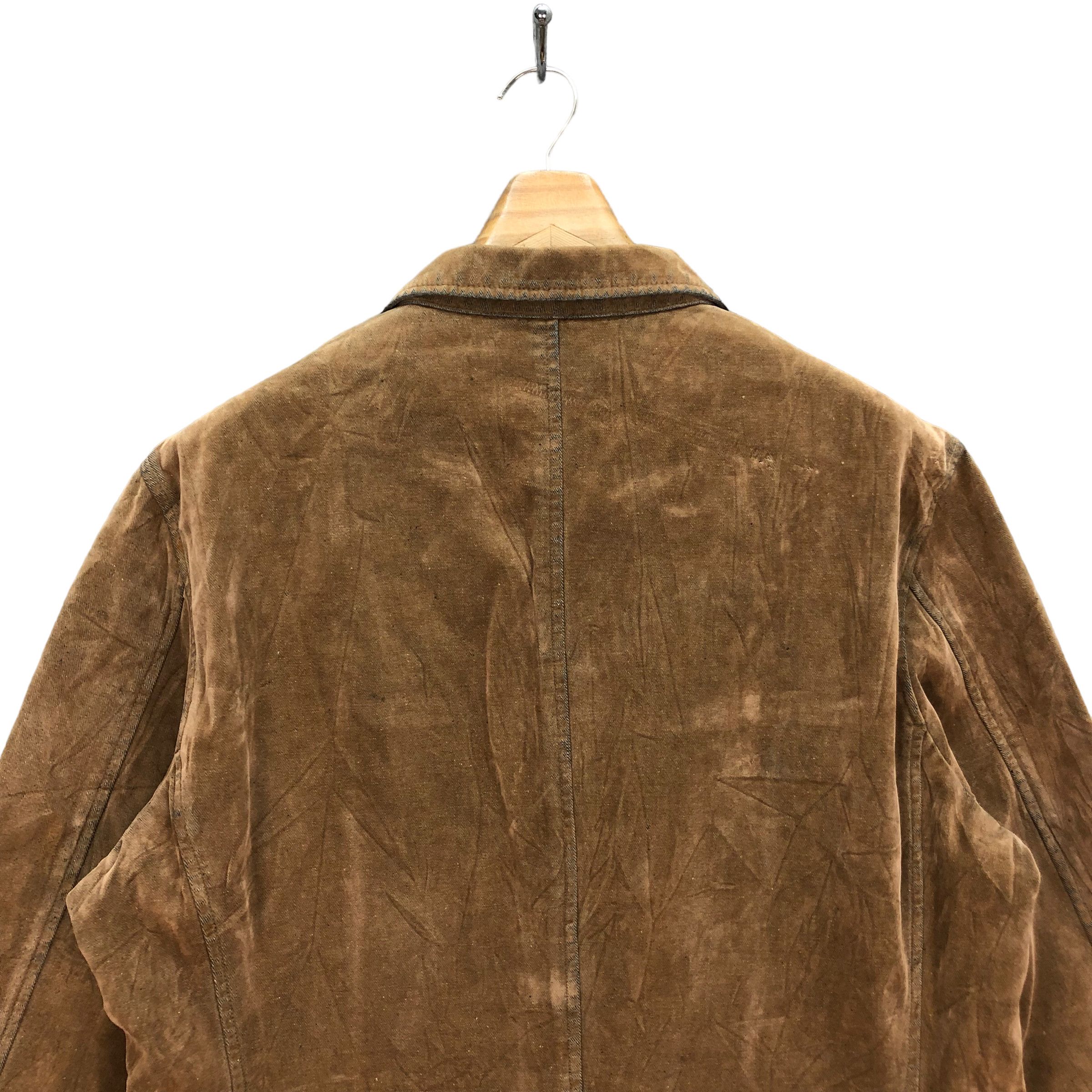 Tornado Mart TORNADO MART VELVET DENIM HYBRID CASUAL JACKET #7383-137 Size US L / EU 52-54 / 3 - 14 Thumbnail
