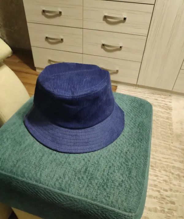 Japanese Brand Retro Corduroy Bucket Hat Fashion Designer Streetwear Size ONE SIZE - 2 Thumbnail