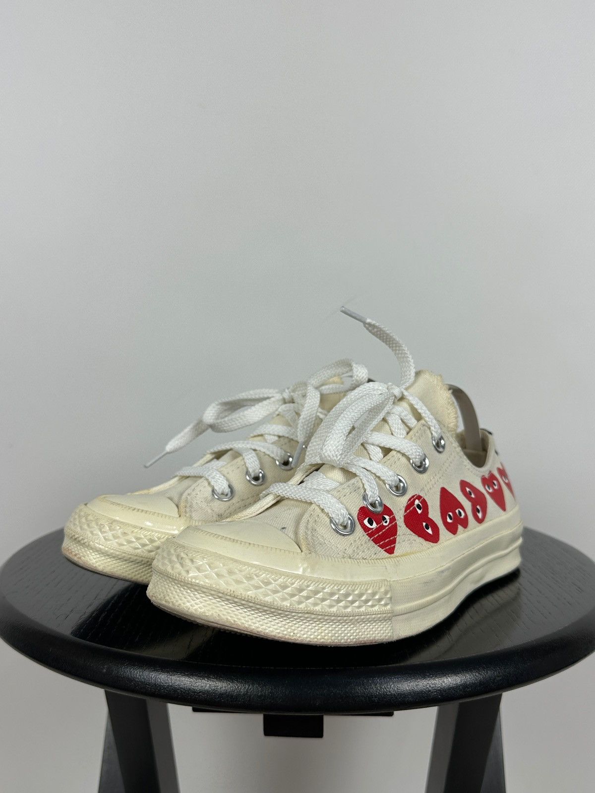 Comme des Garcons Comme Des Garçons x Chuck Taylor Converse All Star Low Top Size US 5 / IT 35 - 10 Thumbnail