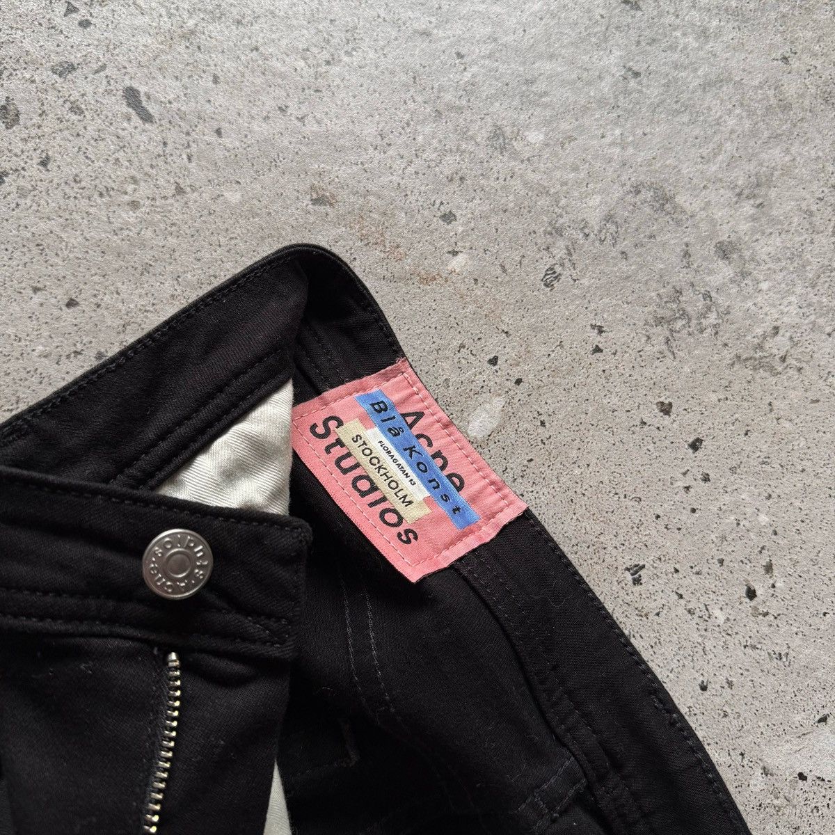 Acne Studios Acne Studios Bla Konst Womens Black Skinny Fit Denim Jeans Size 30" / US 8 / IT 44 - 4 Thumbnail