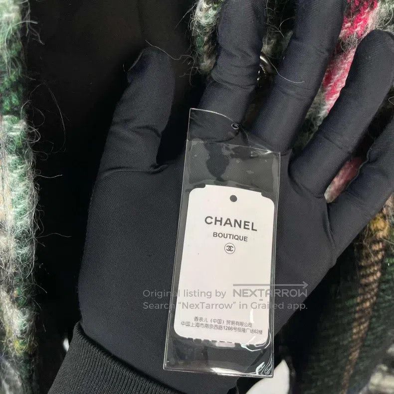 Chanel Chanel Plaid colour-blocked jacket Size XS / US 0-2 / IT 36-38 - 5 Thumbnail