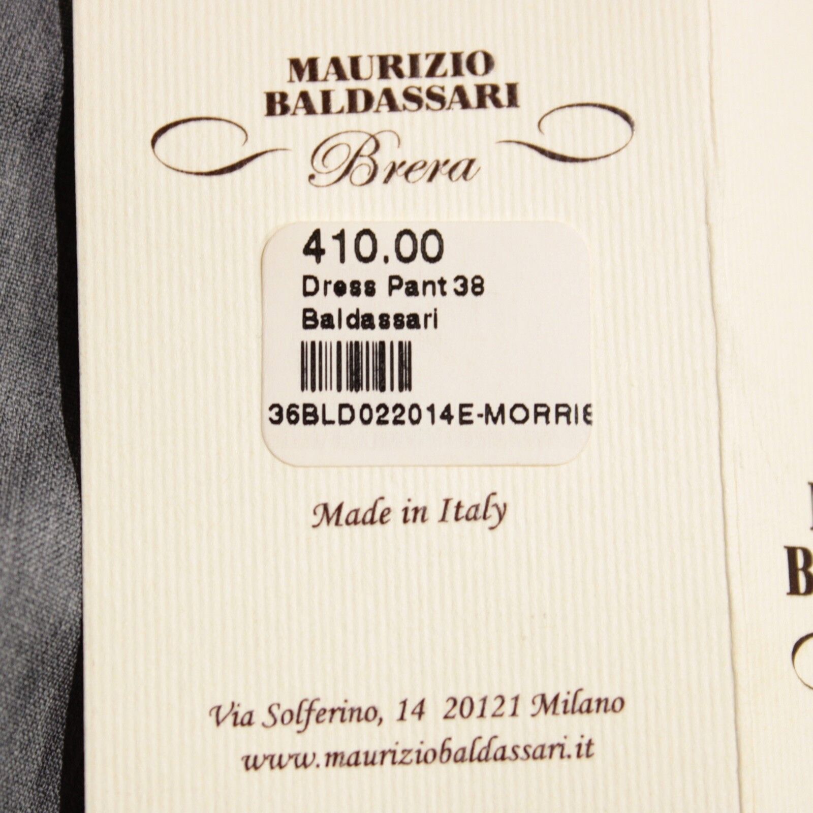 Maurizio Baldassari Maurizio Baldassari New with tags Dress Pants Size 38 US In Size US 38 / EU 54 - 4 Thumbnail