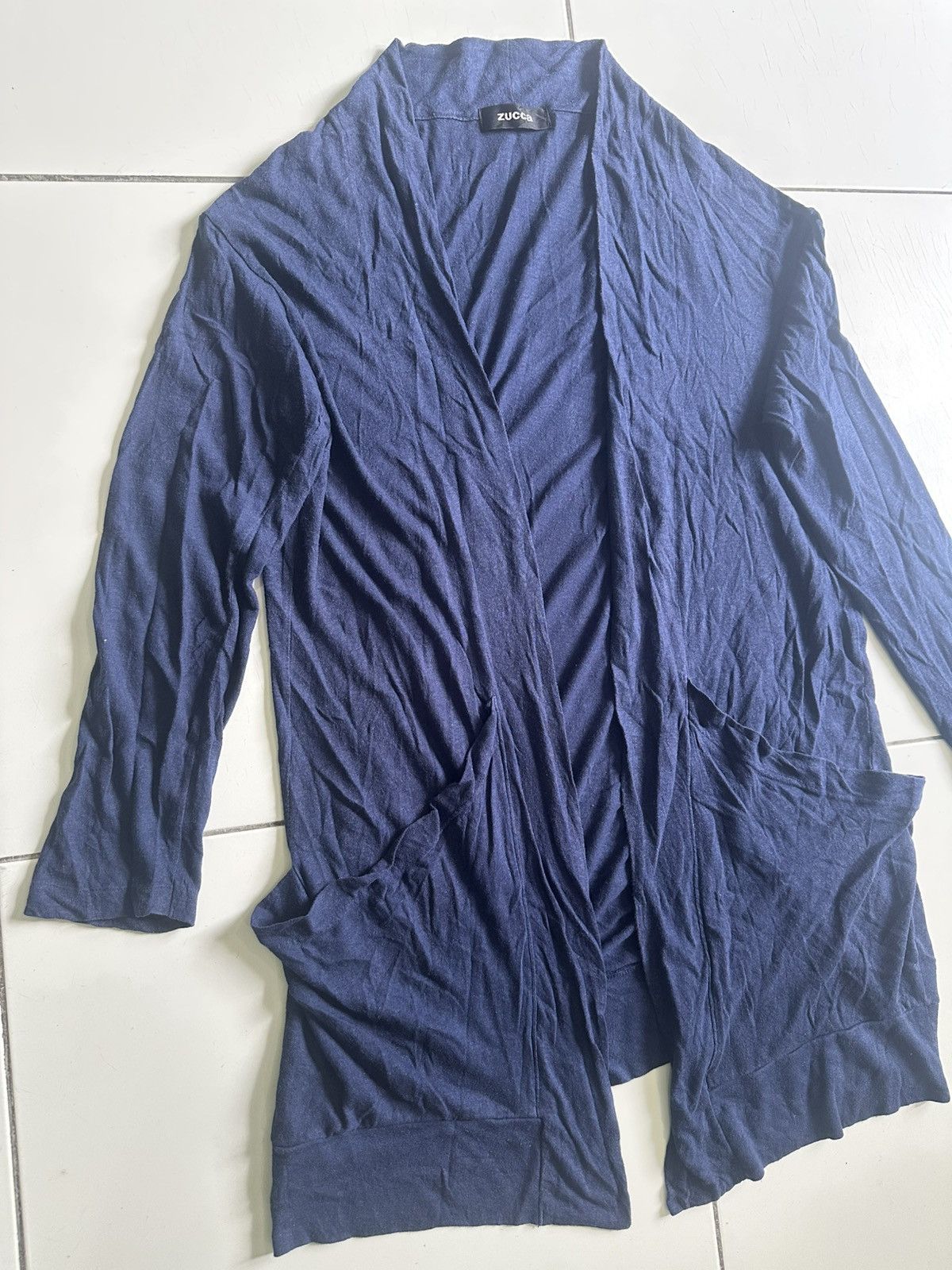 Zucca Vintage cabane de Zucca Dark blue cardigan long jackets Size US M / EU 48-50 / 2 - 3 Thumbnail
