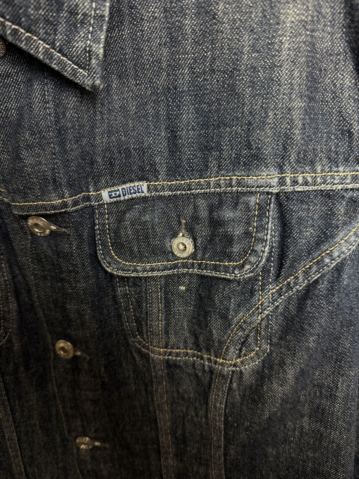 Diesel Vintage Diesel jeans jacket 90s rare Size US M / EU 48-50 / 2 - 5 Thumbnail