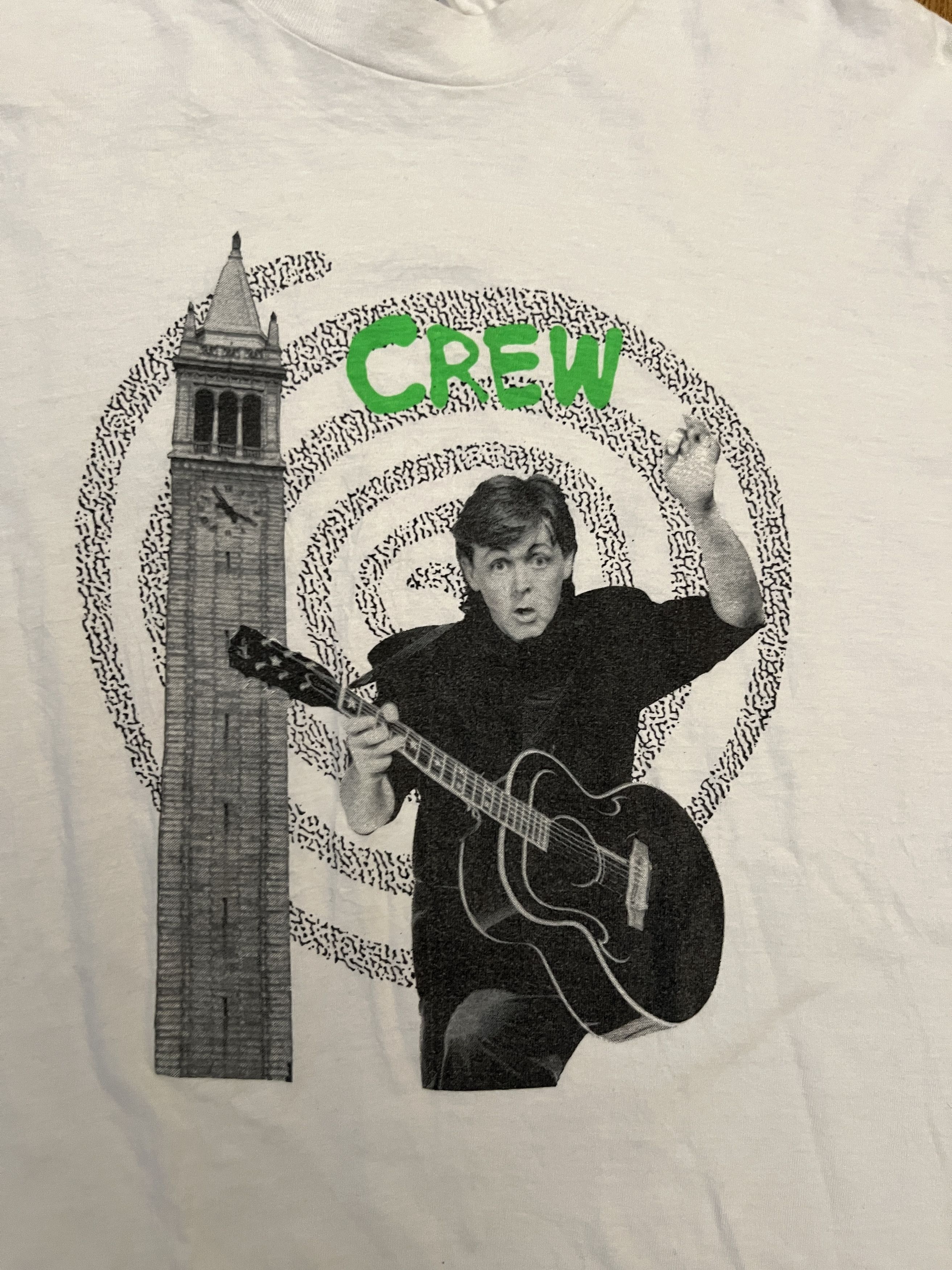 Vintage Vtg 1990 Paul McCartney BACKSTAGE CREW Tour Shirt XL Size US XL / EU 56 / 4 - 2 Thumbnail