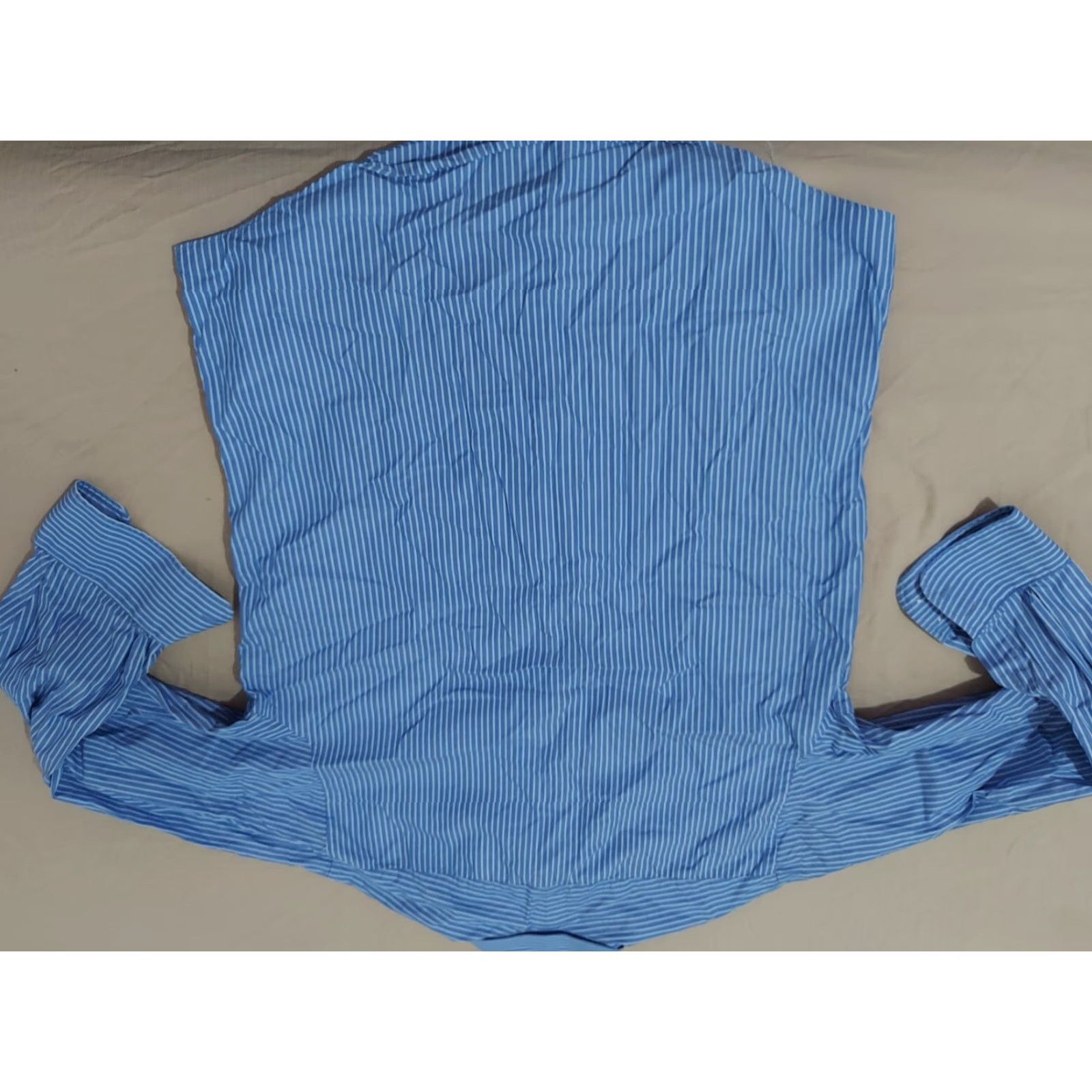 Brooks Brothers Brooks Brothers Dress Shirt Blue Cotton 16 33 Button Mens Regular Size 16 - Shirt, Dress Shirt, Men, Blue, Cotton Size 42R - 5 Thumbnail