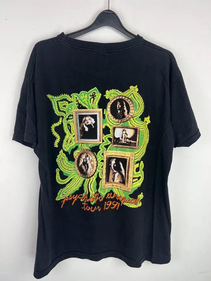 Vintage Vintage Tesla Psychotic European Tour 1991 t shirt size L Size US L / EU 52-54 / 3 - 4 Thumbnail