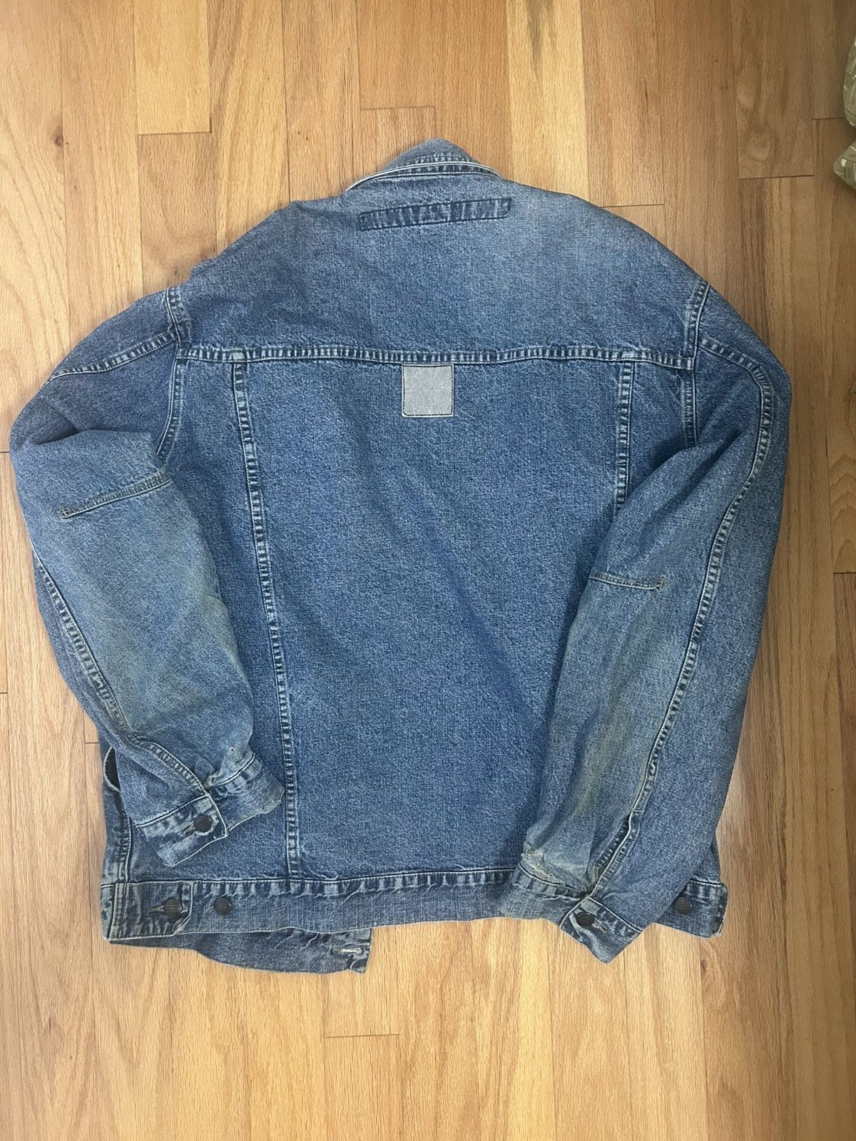 Japanese Brand Vintage Marithe Francois Girbaud Blue Denim Chire Jacket Size US XXL / EU 58 / 5 - 2 Thumbnail