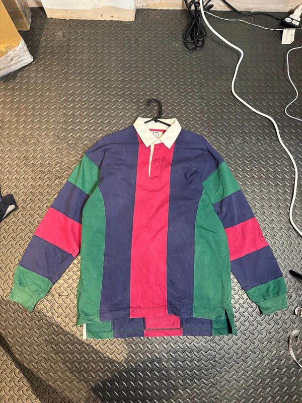 Designer Vintage Rugby Shirt Size US L / EU 52-54 / 3 - 2 Thumbnail