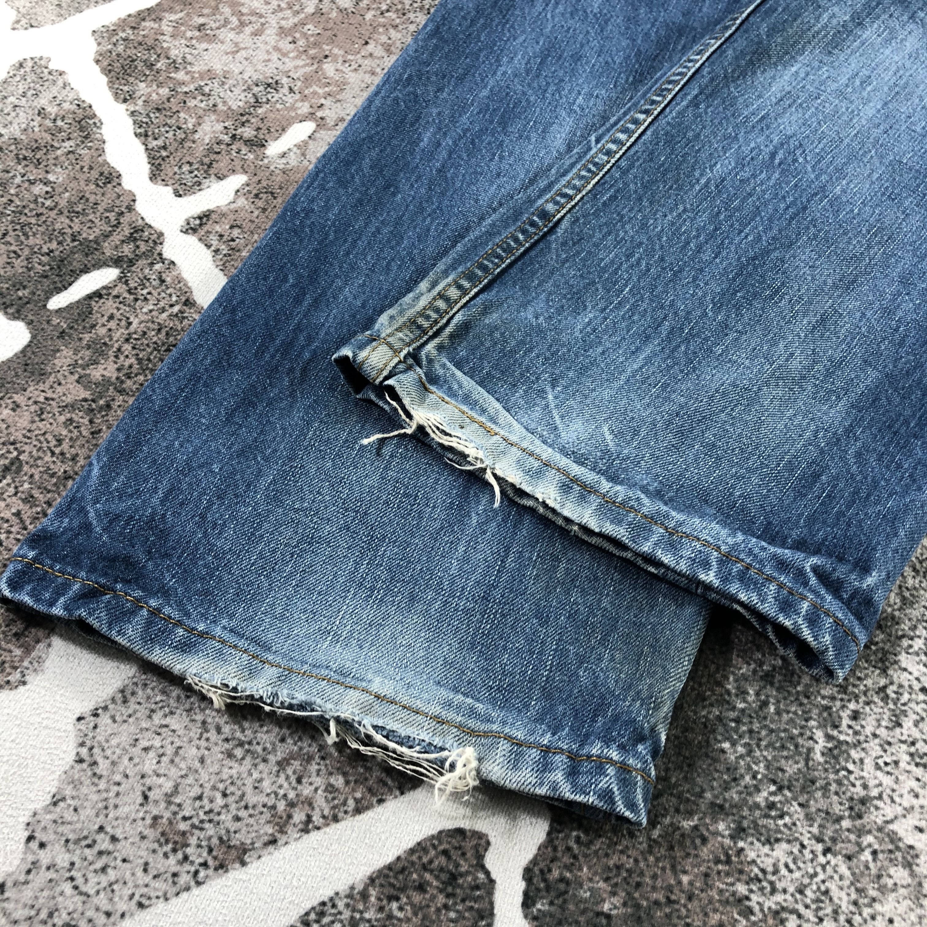 Levi's Vintage Levi's 505 Jeans Faded Blue Denim KJ1384 Size US 34 / EU 50 - 6 Thumbnail