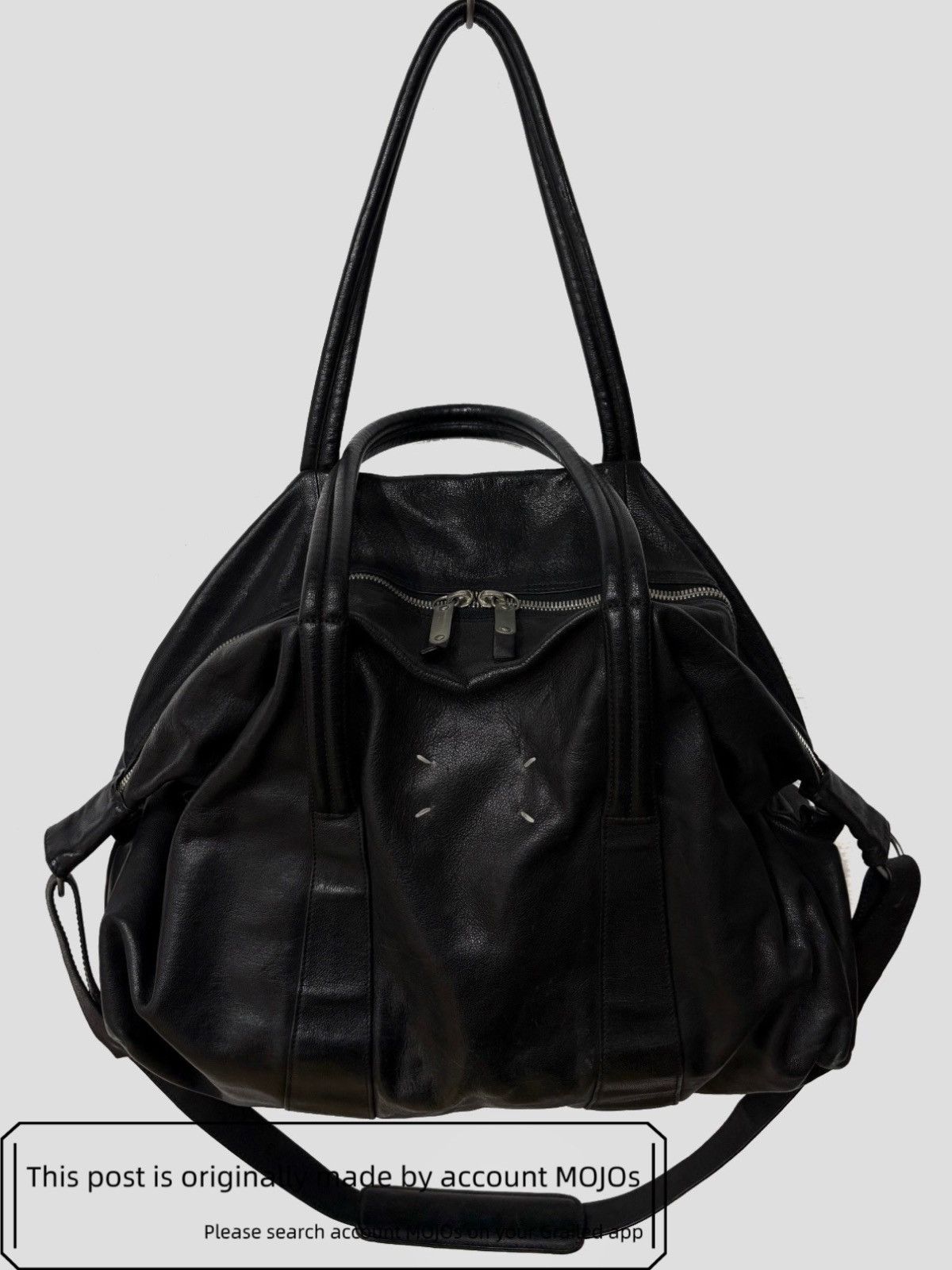 Maison Margiela Maison Martin Margiela 12AW Camel Hide Boston Bag mojos1737 Size ONE SIZE - 2 Thumbnail