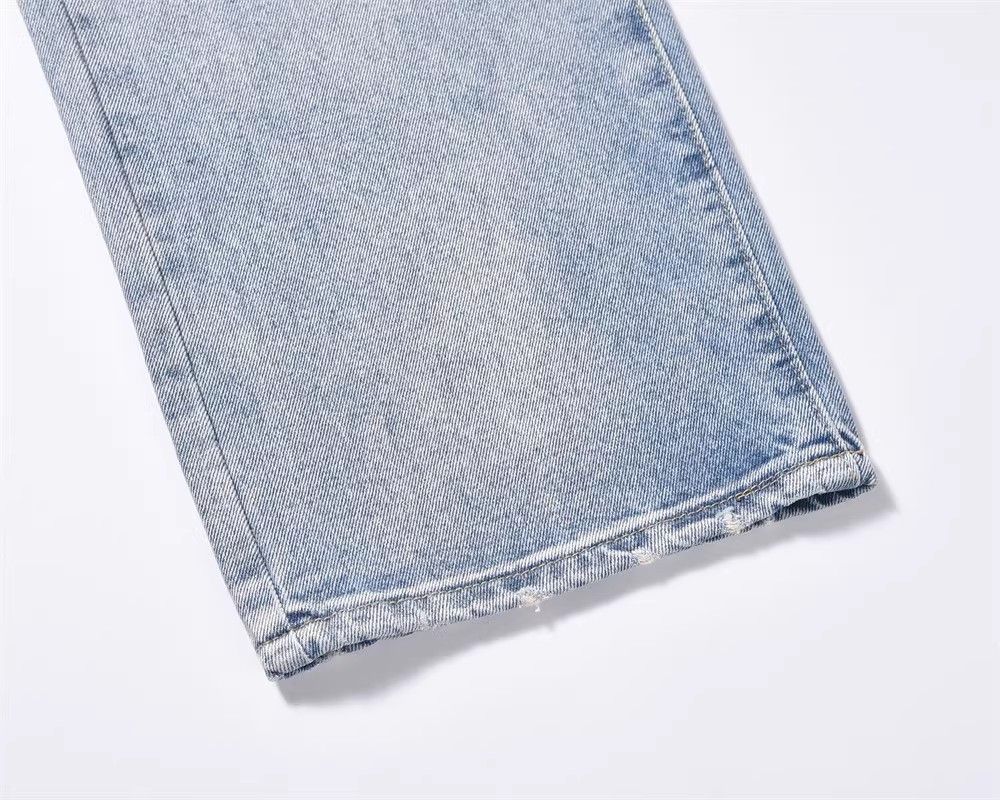 Japanese Brand × Vintage Men's street American wide-leg loose washed straight jeans Size US 32 / EU 48 - 6 Thumbnail