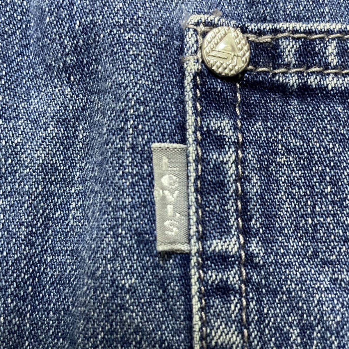 Levi's Very Rare Vintage Levis SilverTab Carpenters Baggy 2000s Size US 34 / EU 50 - 10 Thumbnail