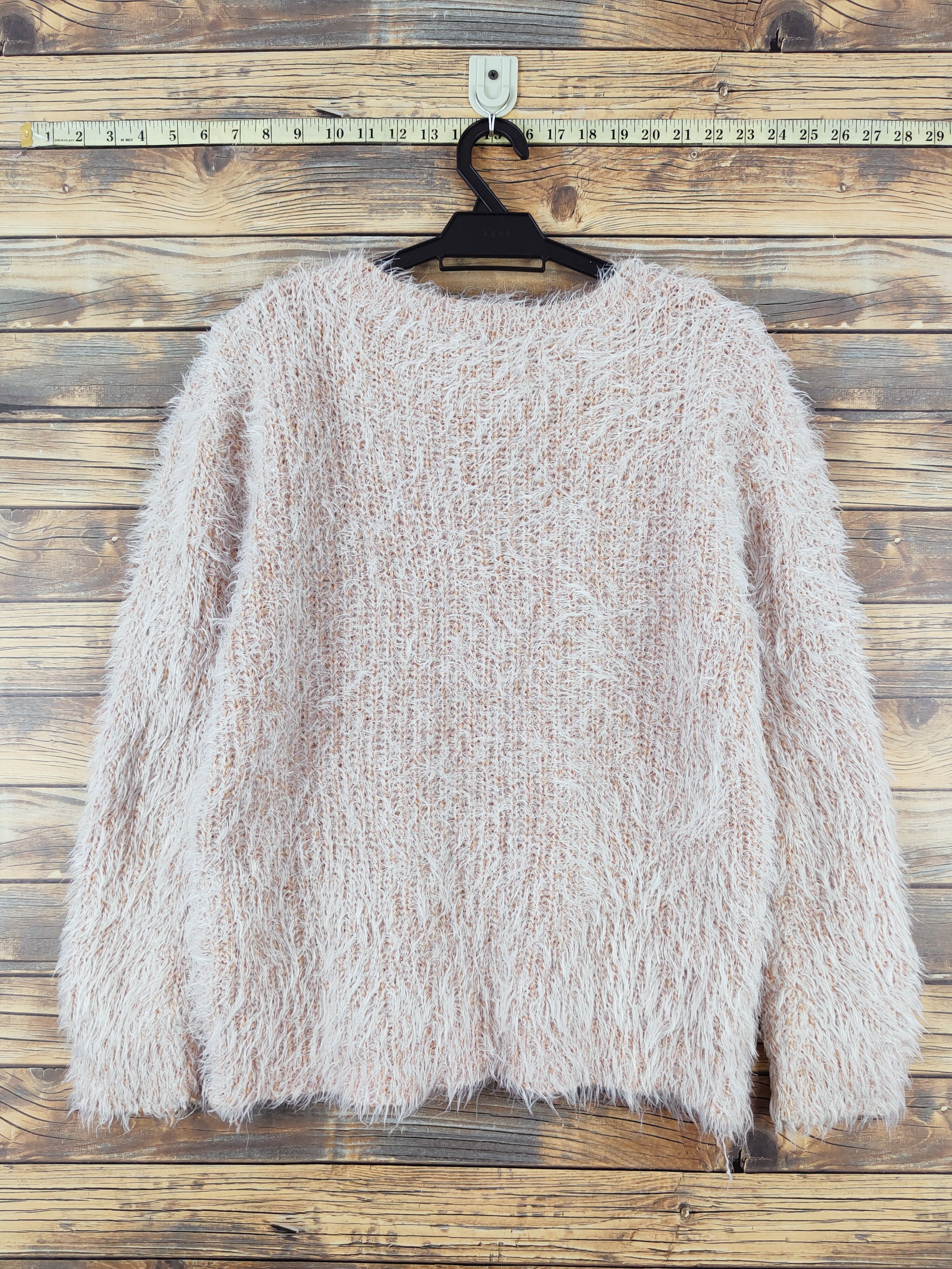Japanese Brand × Vintage Japanese Brand Mustard Shag Shaggy Fur Mohair Knitwear #W976 Size M / US 6-8 / IT 42-44 - 7 Thumbnail