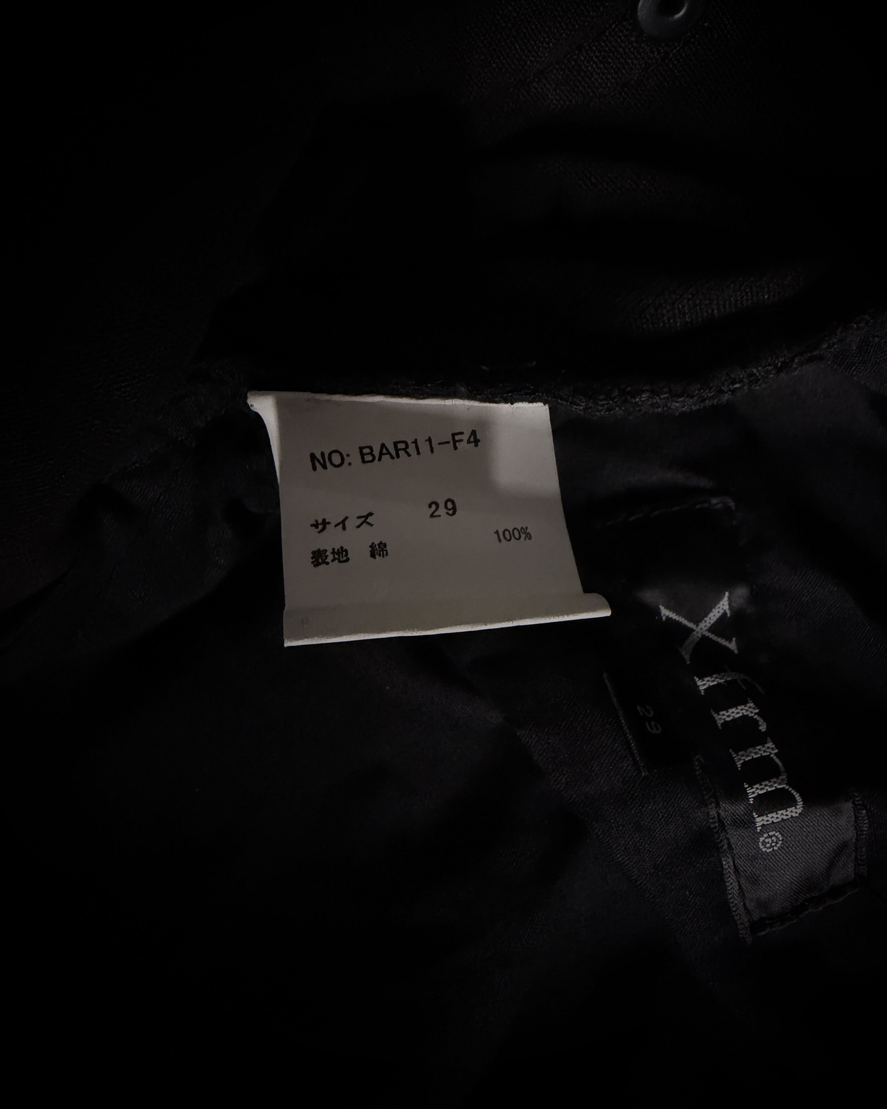 Japanese Brand Xfrm Rust Fade Paint Embroidered Bootcut Denim Size US 33 - 11 Thumbnail