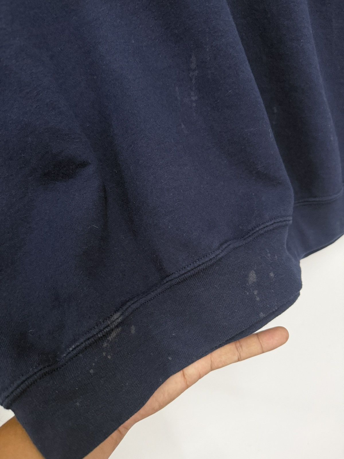 Gildan 🔥 Vtg Y2K LV Las Vegas Embroided Logo Distressed Sweatshirt Size US XL / EU 56 / 4 - 6 Thumbnail