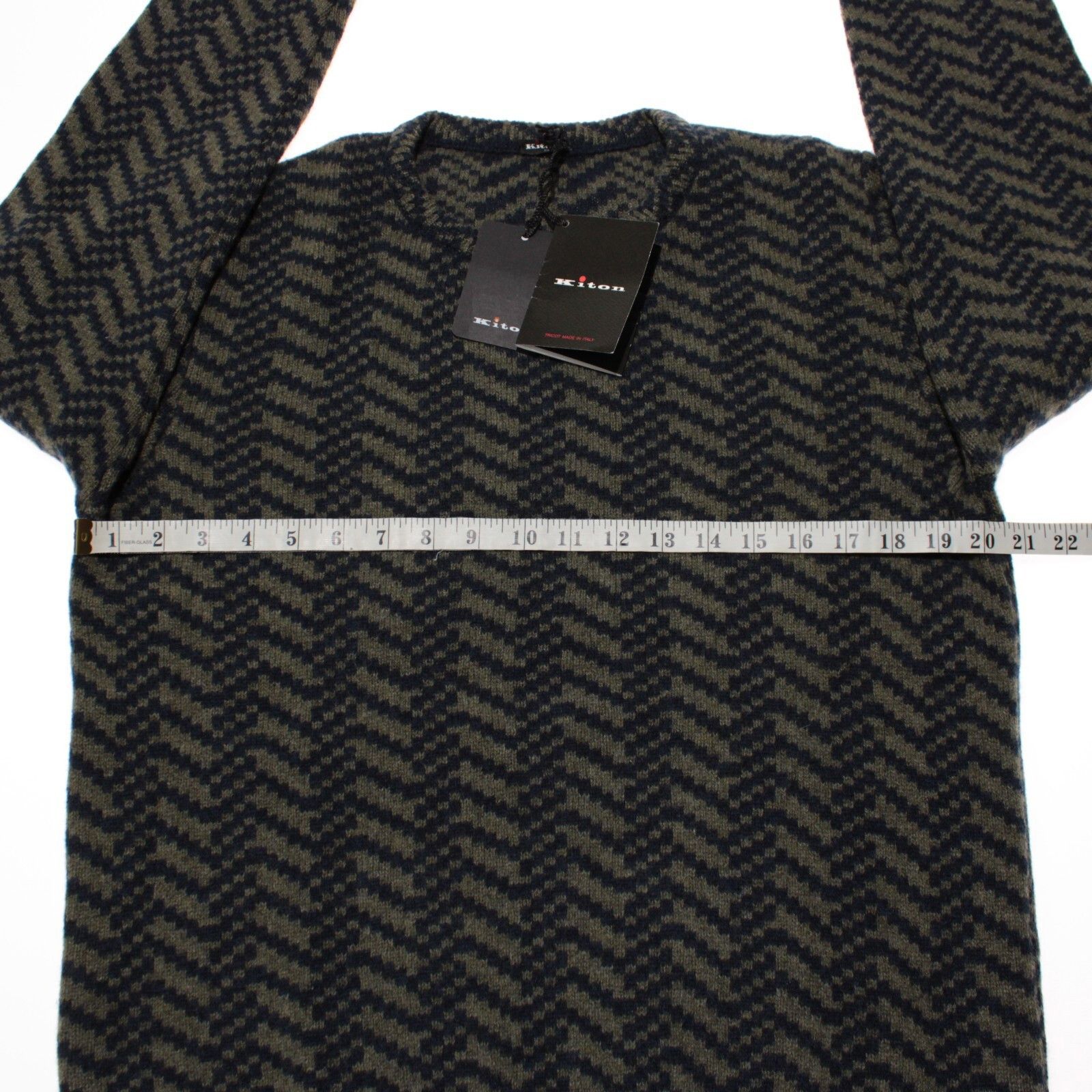 Kiton Kiton Sweater Size US L in Green Size US L / EU 52-54 / 3 - 4 Thumbnail