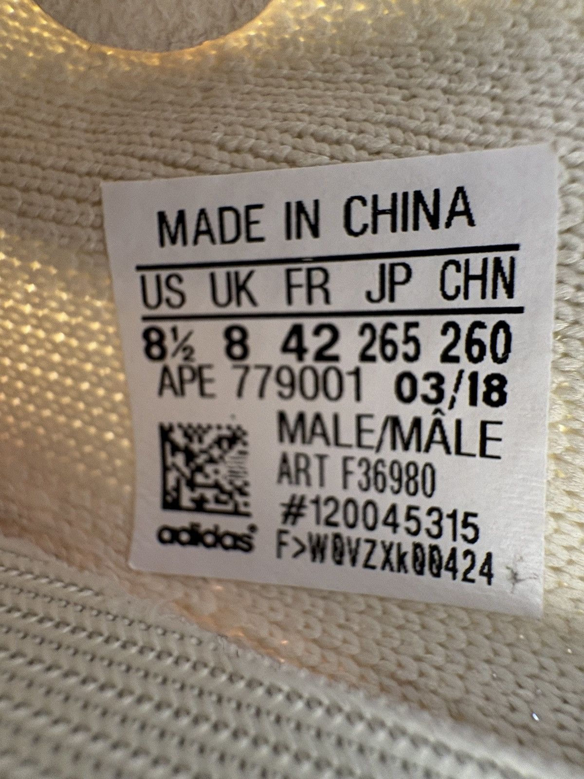 Adidas Adidas Yeezy 350 V2 Butter Size US 8.5 / EU 41-42 - 6 Thumbnail