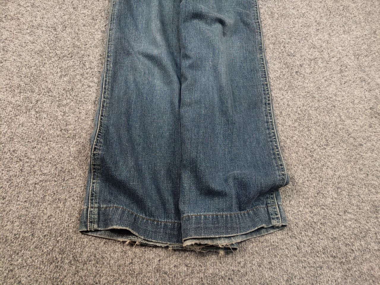 Japanese Brand Vintage Bartack System-u Japanese Denim Faded Jeans Scovill Size US 30 / EU 46 - 4 Thumbnail