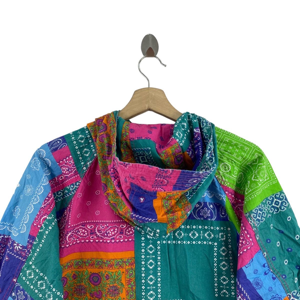 Japanese Brand TITICACA Japanese Brand Sashiko Patches Overprint Multi Size US M / EU 48-50 / 2 - 4 Thumbnail