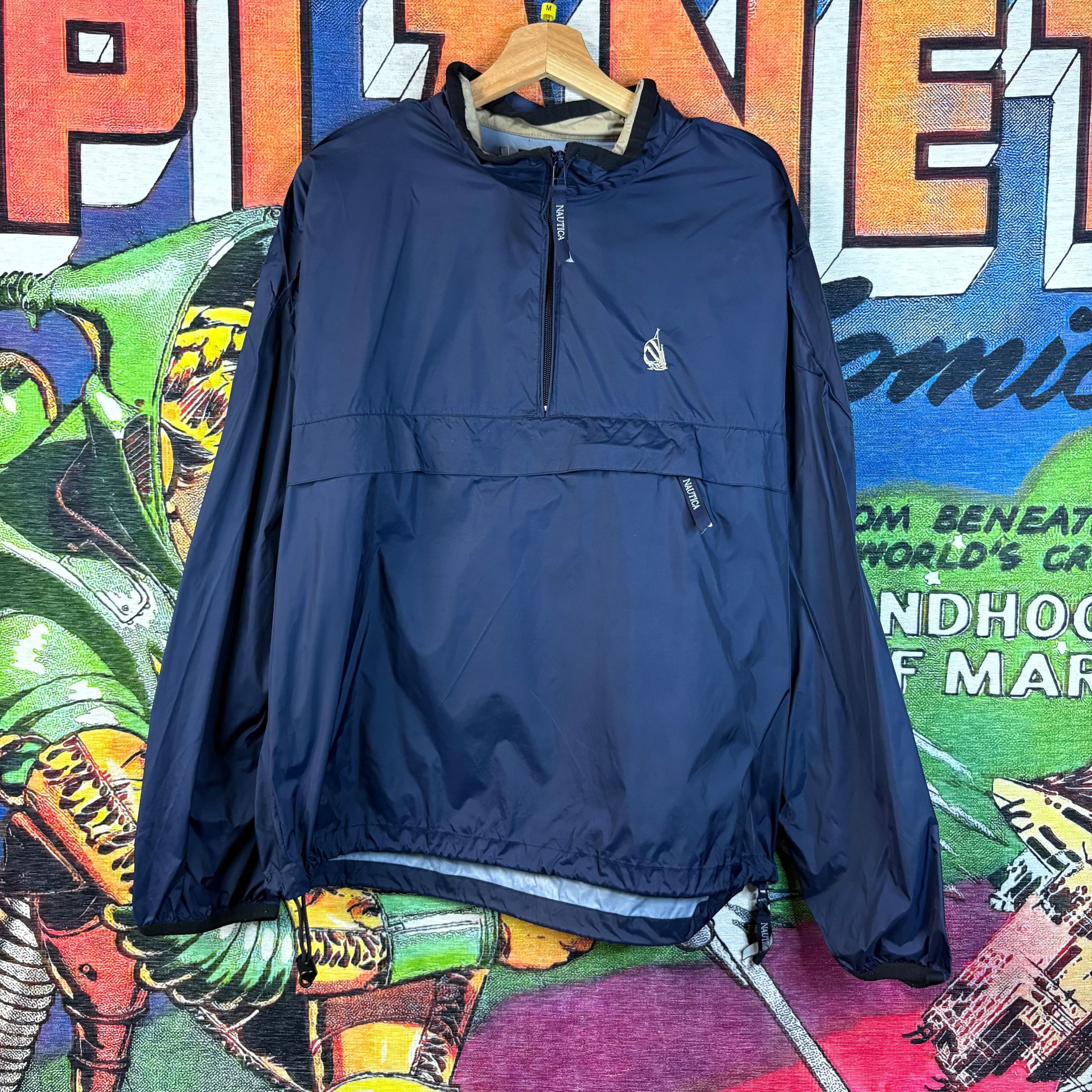 Nautica Nautica Windward Quarter Zip Pullover Jacket Size Medium Size US M / EU 48-50 / 2 - 1 Thumbnail