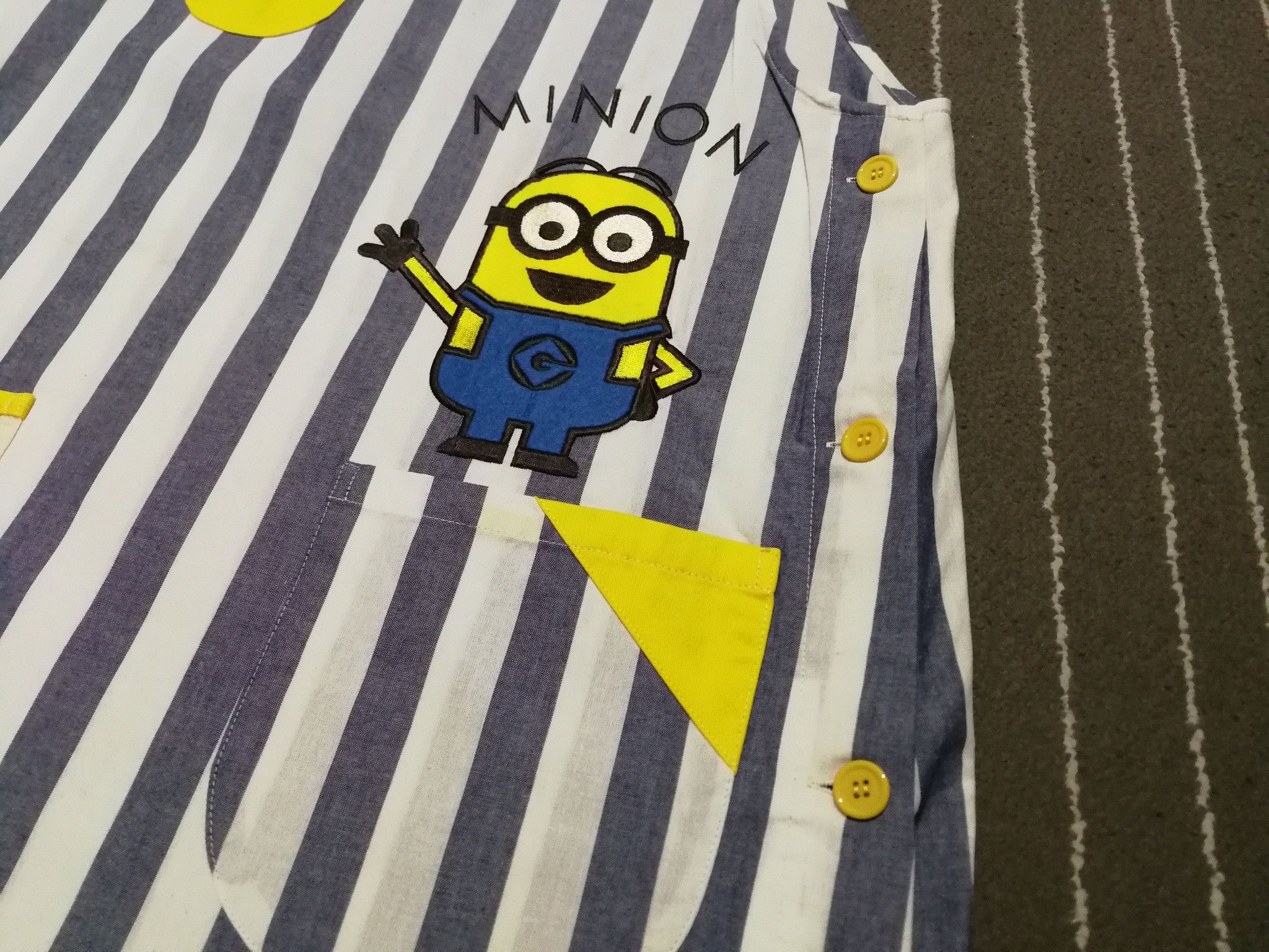 Anime × Cartoon Network DESPICABLE ME minion made apron S 1859 Size S / US 4 / IT 40 - 10 Thumbnail