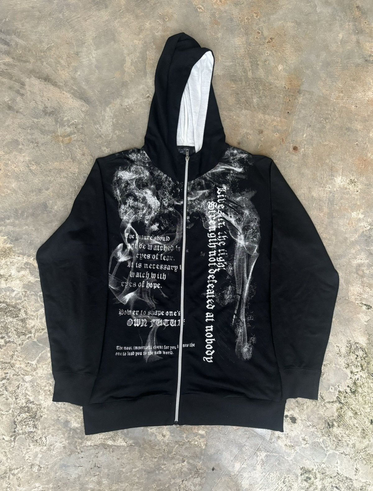 If Six Was Nine × Japanese Brand × Le Grande Bleu (L.G.B.) Beaumont Carr Ifsixwasnine Lgb Style Hoodie Size US L / EU 52-54 / 3 - 1 Thumbnail