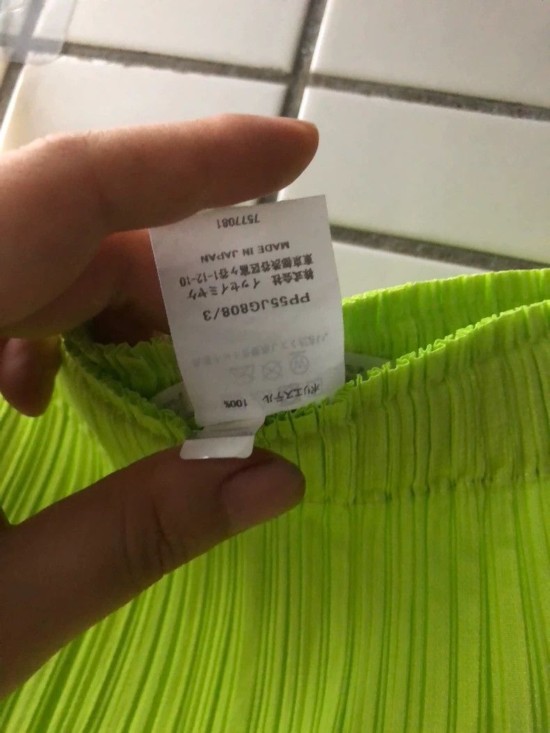 Issey Miyake issey miyake size:3 Green skirt 2505-Nextarrow Size 42" / US 20 - 3 Thumbnail