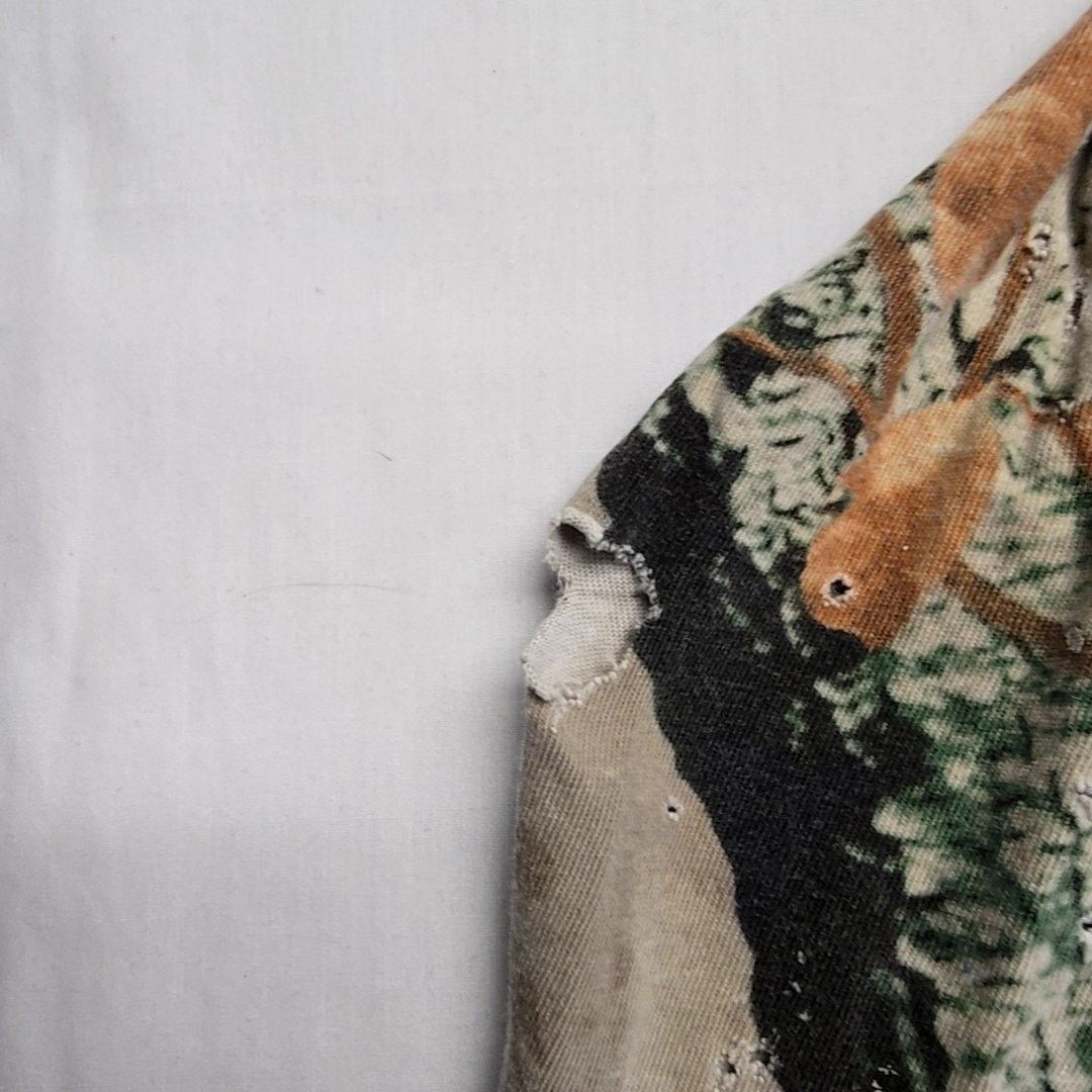 Other Distressed Camo Long Sleeve Shirt Camouflage Large Shirt Size US L / EU 52-54 / 3 - 19 Thumbnail
