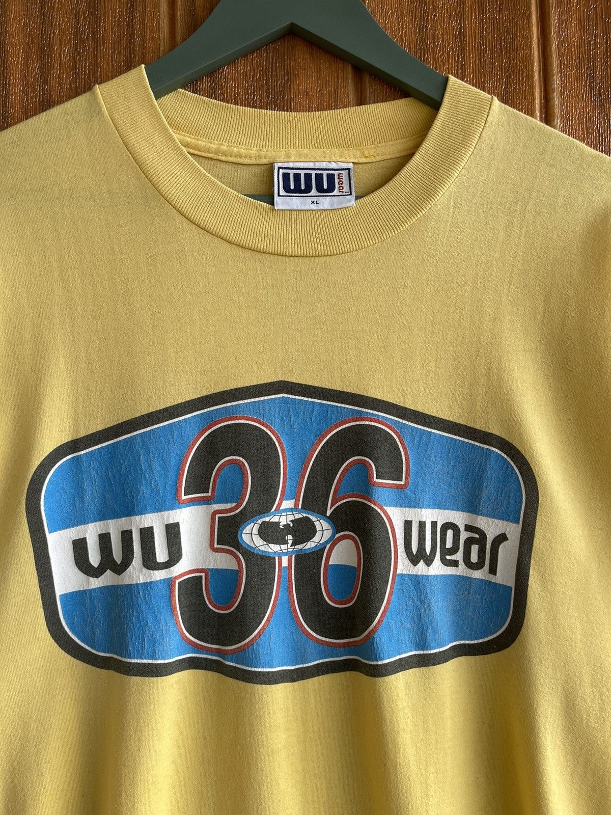 Wu-Tang Clan RAREST‼️Vintage’90s Rapper🔥Wu-tang Clan🔥Big Logo Tshirt Size US XL / EU 56 / 4 - 2 Thumbnail