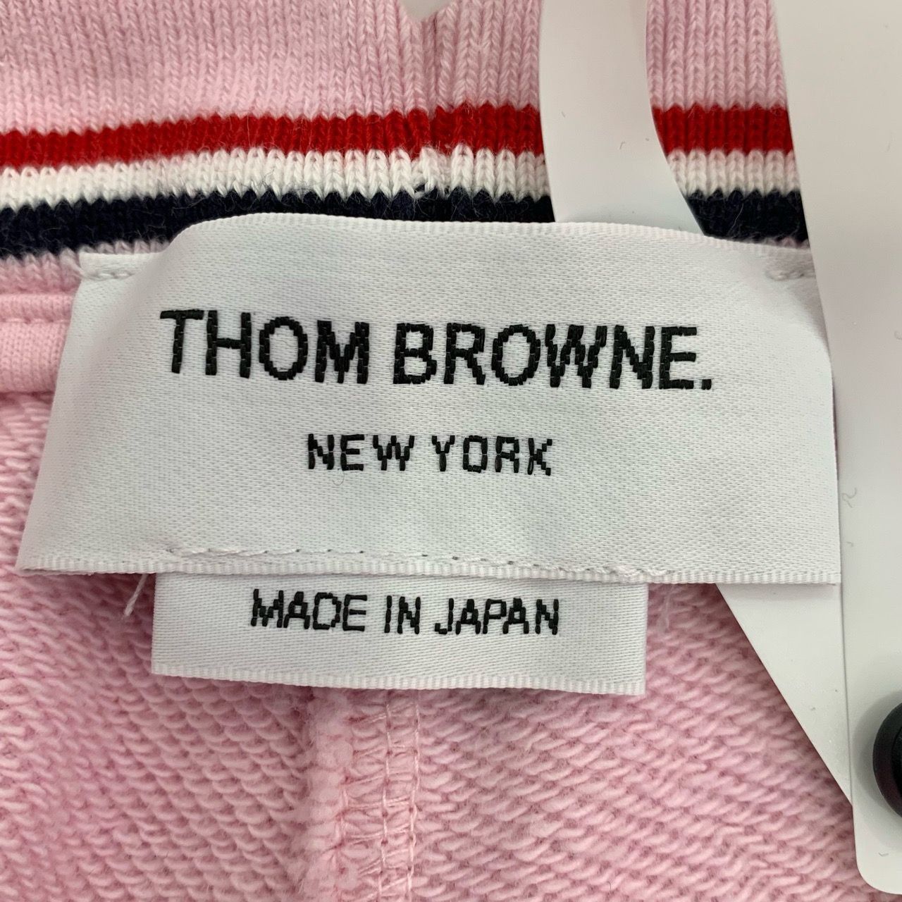 Thom Browne Thom Browne Pink Sweatpants With White Stripes Made In Japan Size 38" / US 16 / IT 52 - 6 Thumbnail