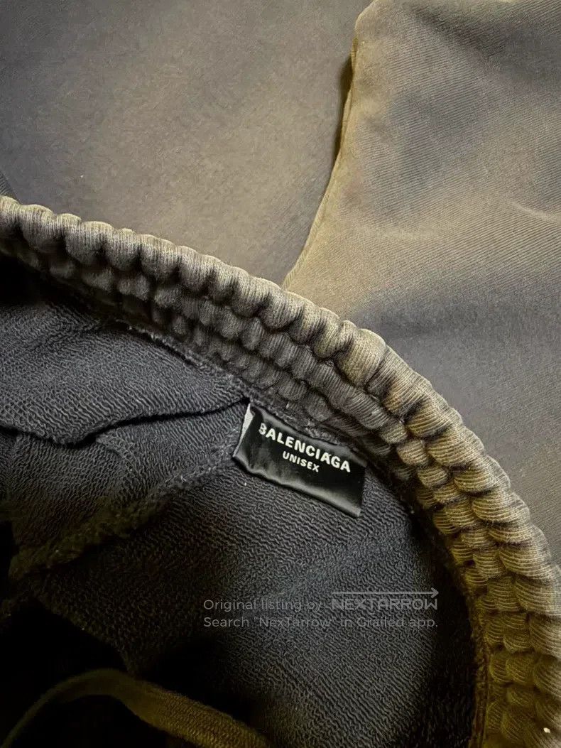 Balenciaga Balenciaga size XXS Washed Black Single Ring Solid Baggy S Size US 27 - 3 Thumbnail