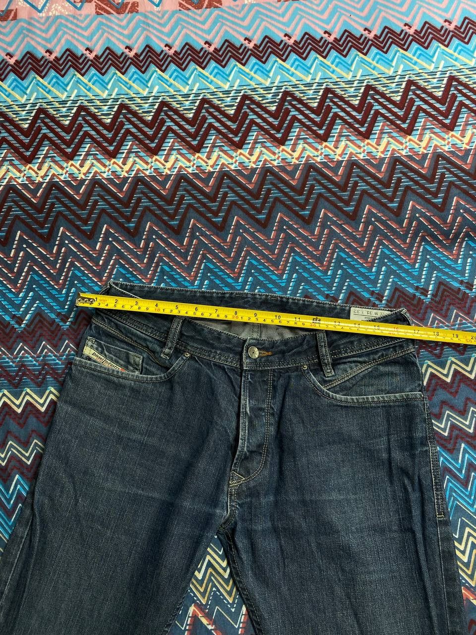 Diesel × Jean Vintage Diesel POIAK Industry Faded Jeans Pants Denim Size US 31 - 13 Thumbnail