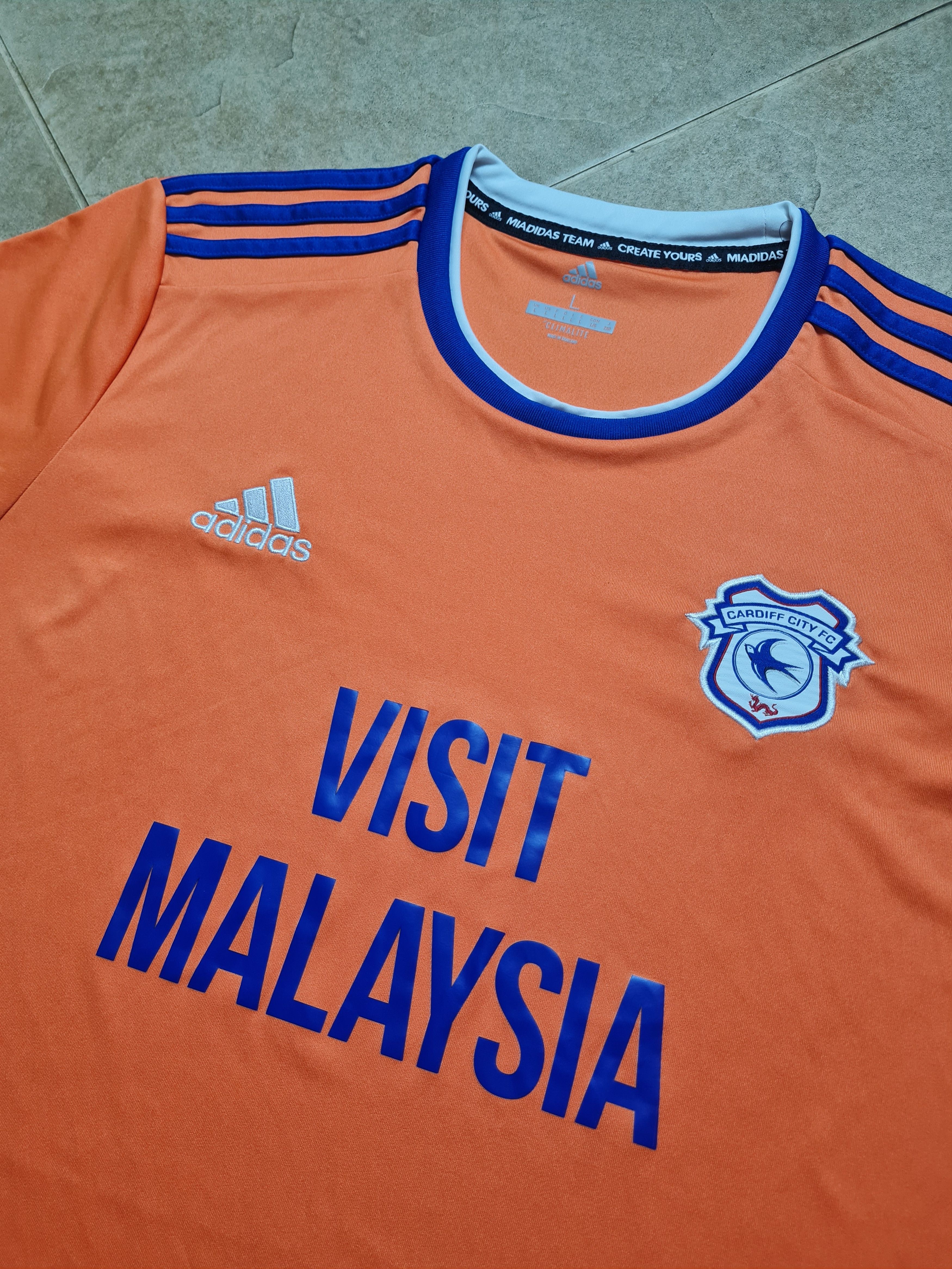 Adidas Jersey Soccer Adidas Cardiff City Football Shirt 2019/2020 L Size US L / EU 52-54 / 3 - 24 Thumbnail