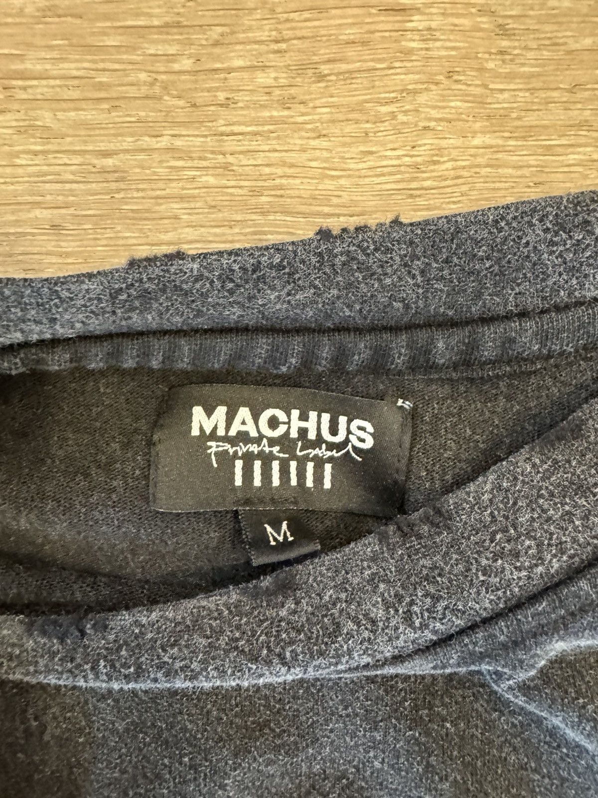 MACHUS MACHUS OVERSIZED T WASHED BLACK Size US M / EU 48-50 / 2 - 3 Thumbnail