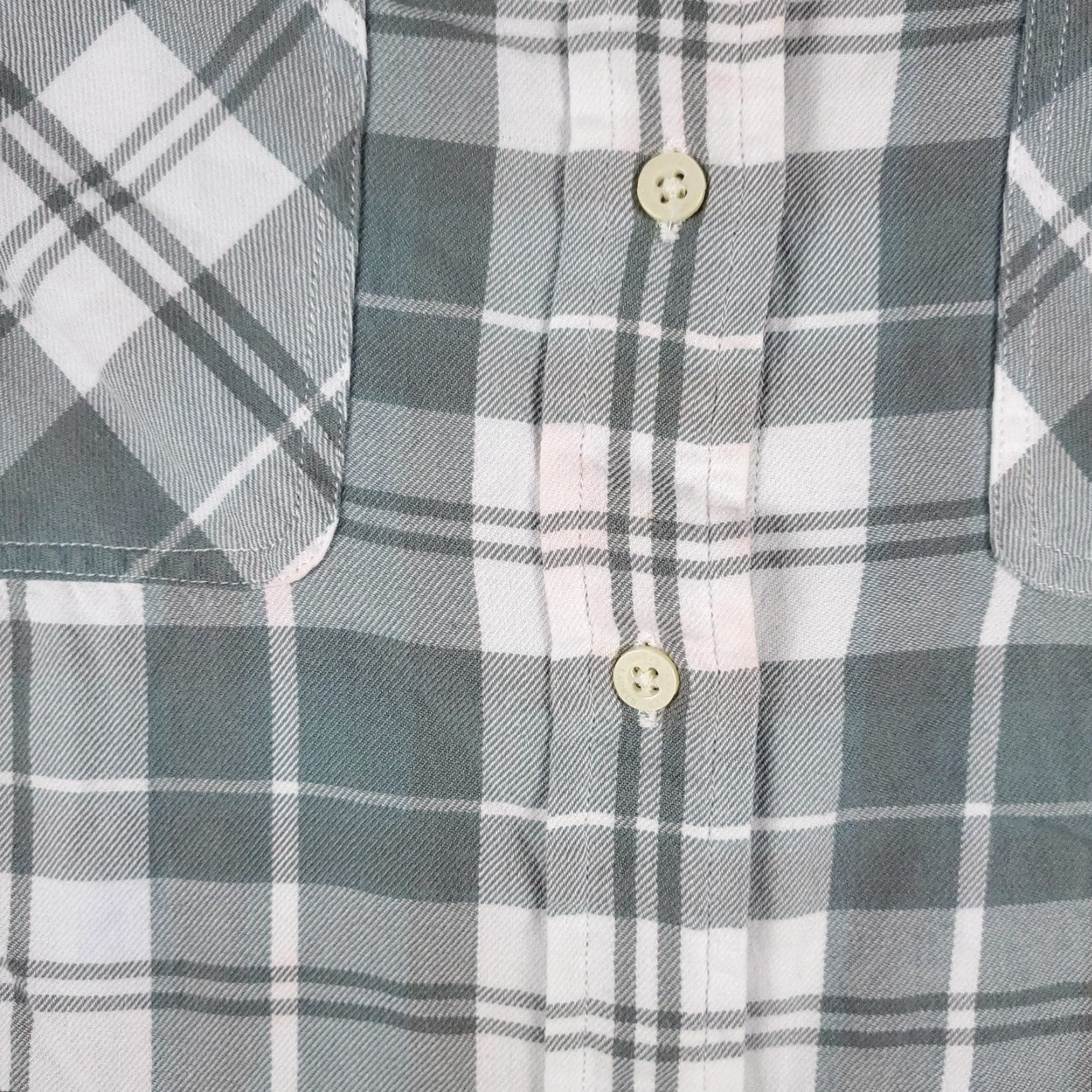 Ralph Lauren VINTAGE Ralph Lauren Women's Shirt Large Green Plaid Button Up Long Sleeve Casual Fall Spring Summer Winter Women Size XL / US 12-14 / IT 48-50 - 4 Thumbnail