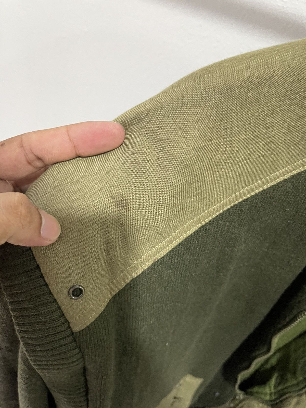 Aran Isles Knitwear × Vintage 80s Chittolo Sport Army Style Jacket Size US XL / EU 56 / 4 - 10 Thumbnail