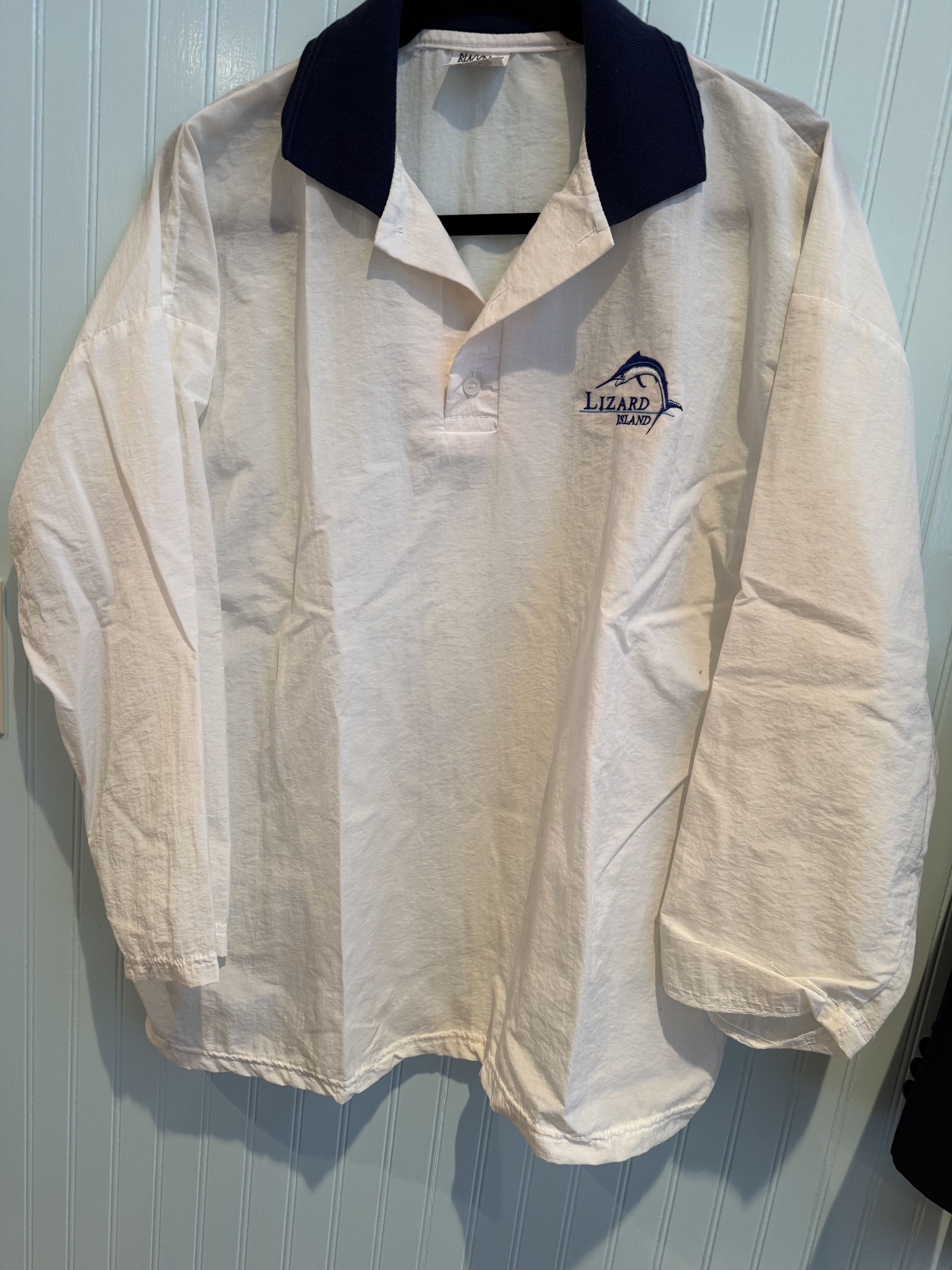 Other Vintage Lizard Island Polo Blackrock Size US L / EU 52-54 / 3 - 3 Thumbnail