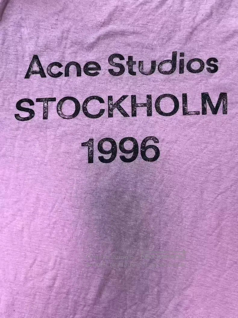 Acne Studios Acne Studios Vintage Faded 1996 Letter Print Loose Off Sho Size US L / EU 52-54 / 3 - 3 Thumbnail