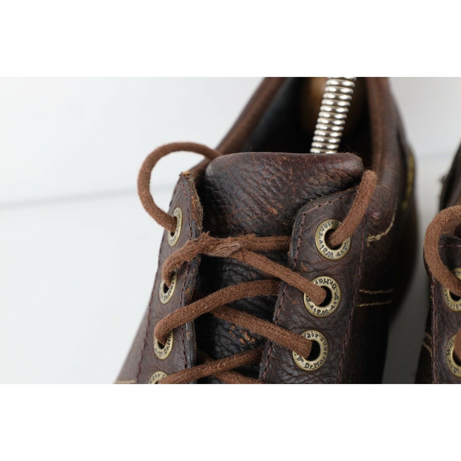 Dr. Martens × Vintage Vintage Dr Martens Goth Grunge Chunky Platform Leather Shoes Size US 7 / EU 40 - 3 Thumbnail