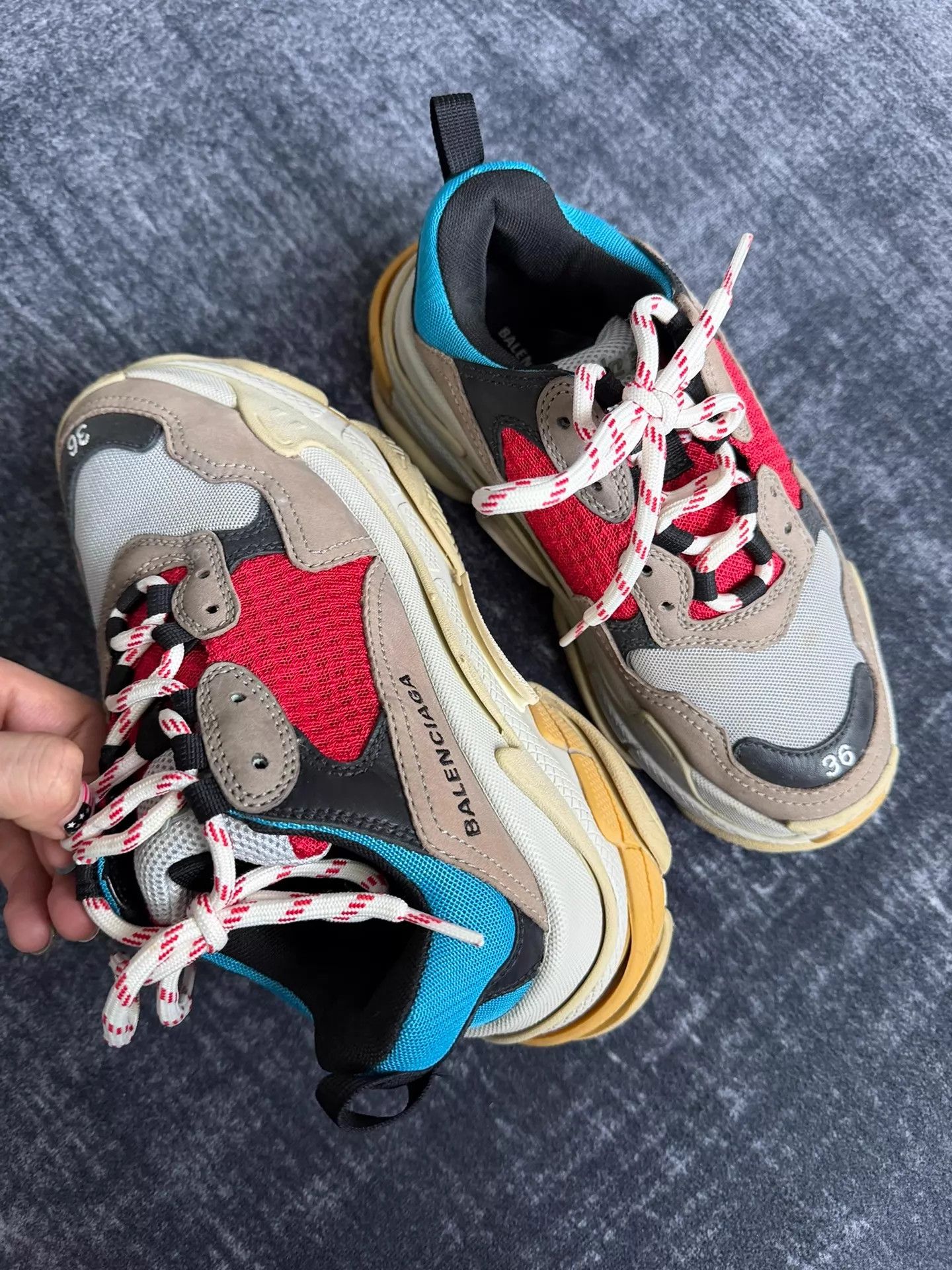 Balenciaga Balenciaga Trips women's 36 Size US 5.5 / IT 35.5 - 2 Thumbnail