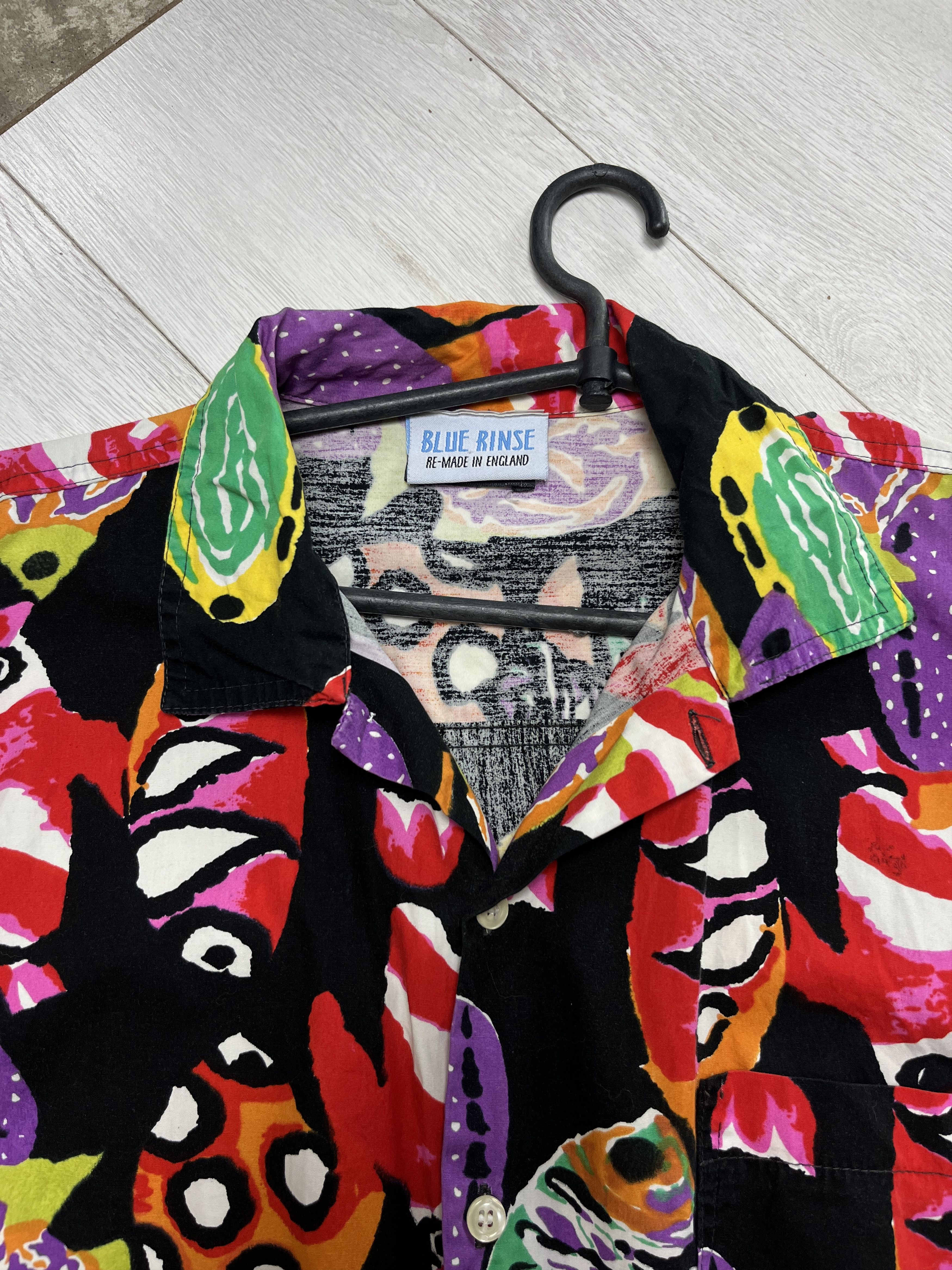 Other VINTAGE 1990s TROPICAL FISH ALOVERA PRINT SHIRT - 784 Size US XL / EU 56 / 4 - 5 Thumbnail