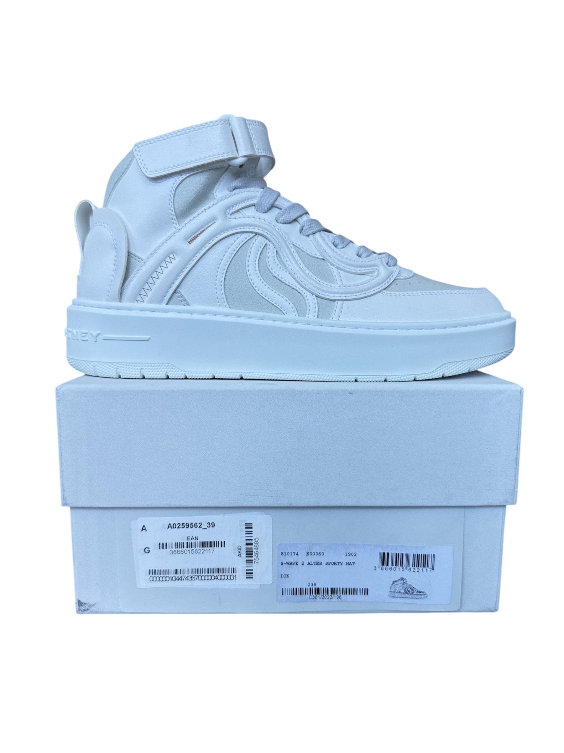 Stella McCartney S-Wave high-top sneakers from Stella McCartney Size US 10 / IT 40 - 1 Thumbnail