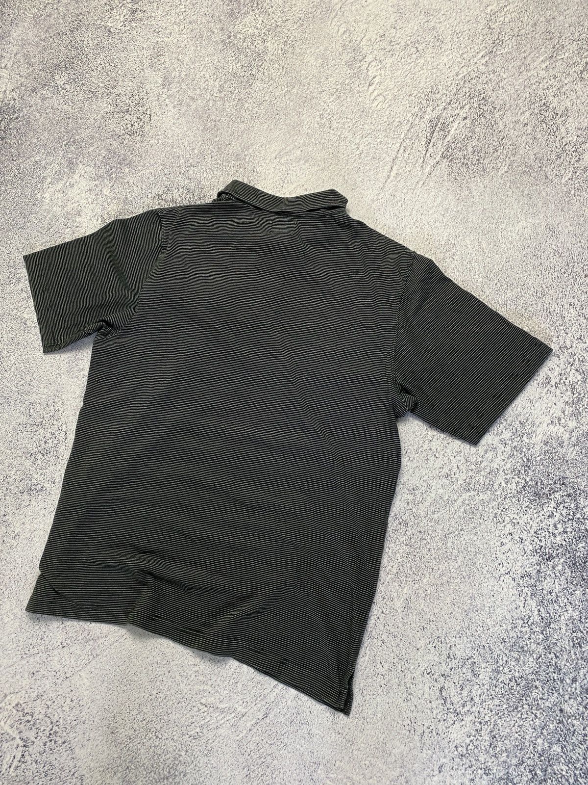 Stussy × Vintage Vintage Stussy Pocket Polo T-shirt Striped Rare Size US L / EU 52-54 / 3 - 7 Thumbnail