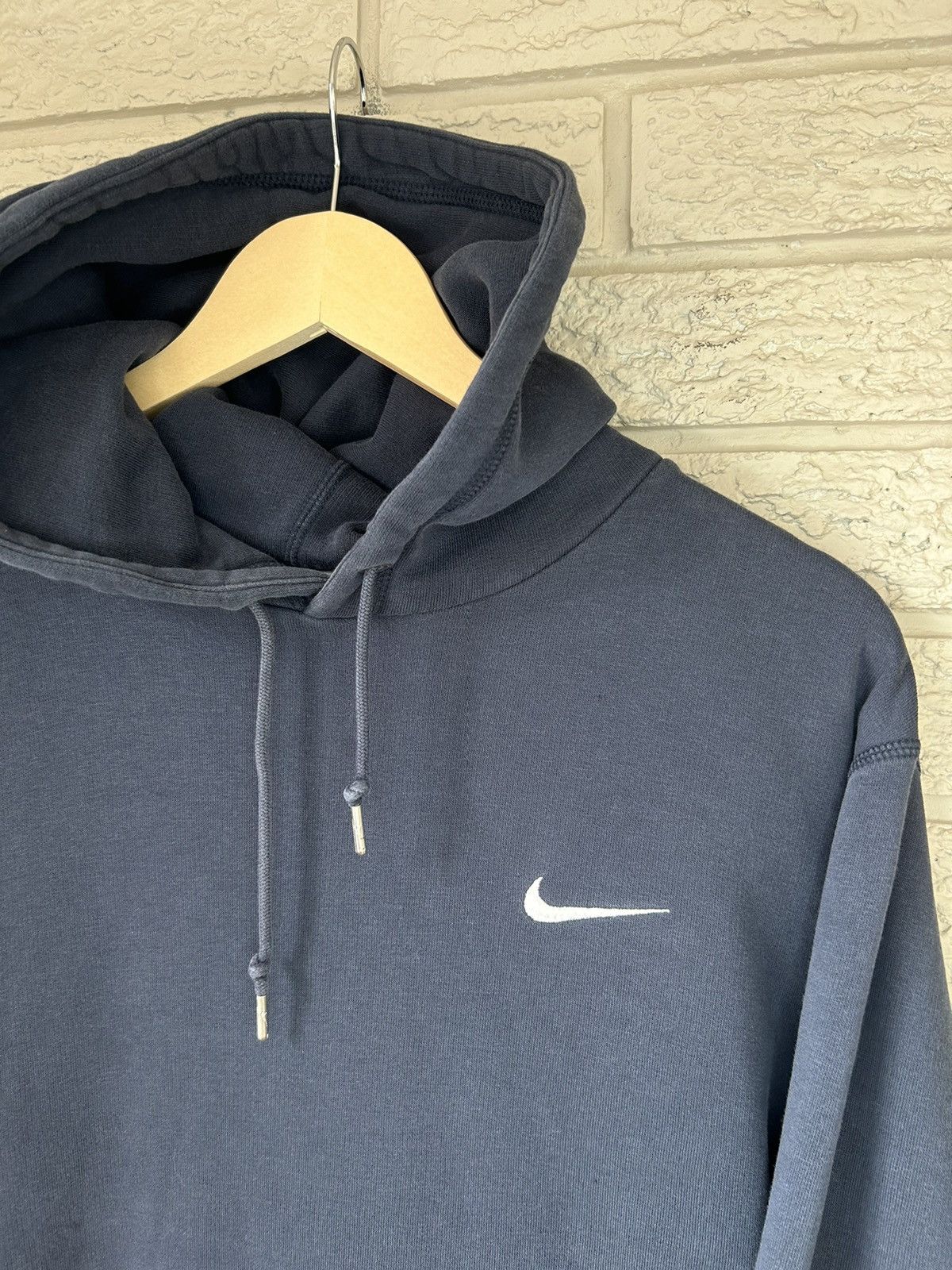 Vintage Faded shops Navy Nike Hoodie