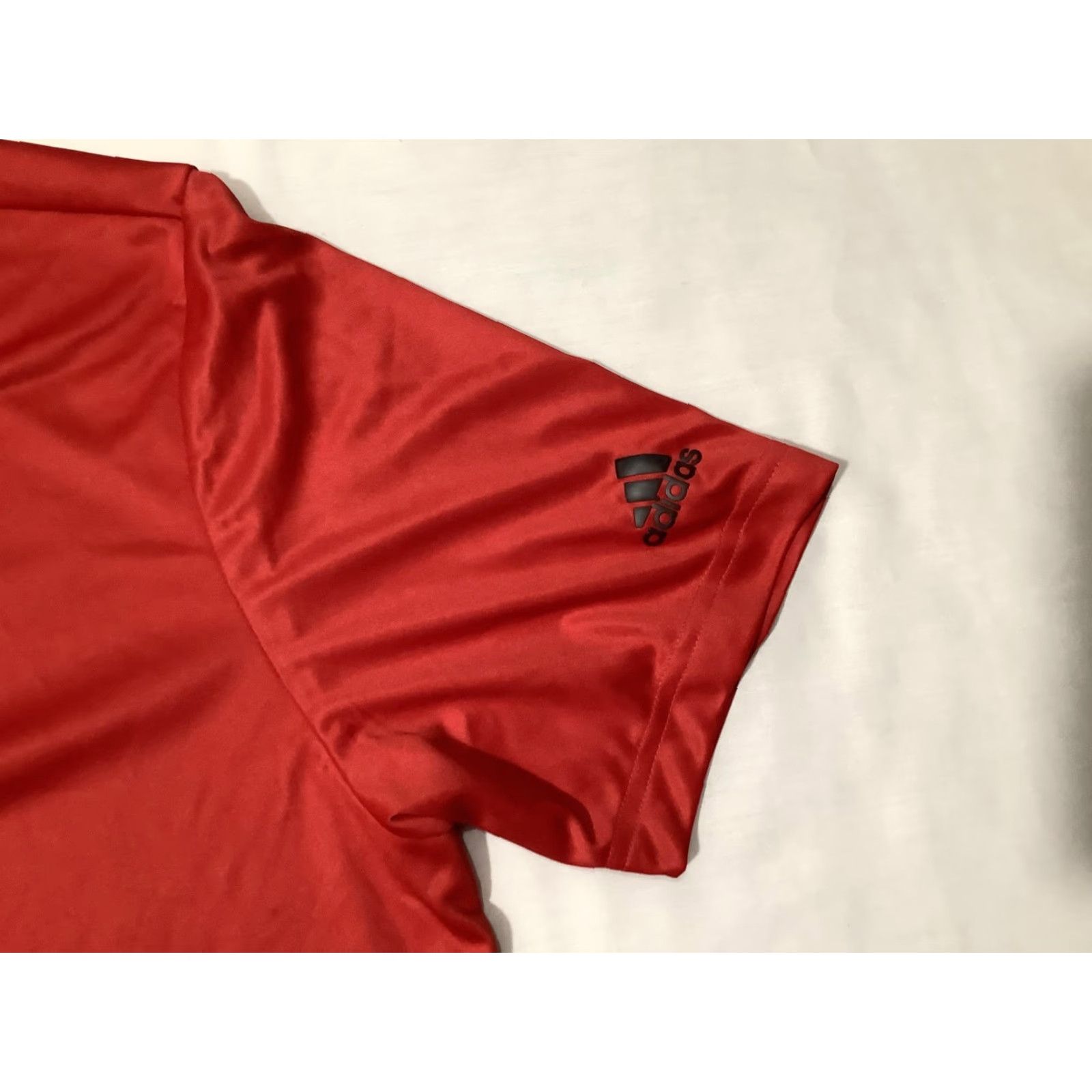 Adidas Adidas Golf Polo Shirt Mens M Red 3 Stripe Chest UPF 50 Performance Shirt Size US M / EU 48-50 / 2 - 3 Thumbnail