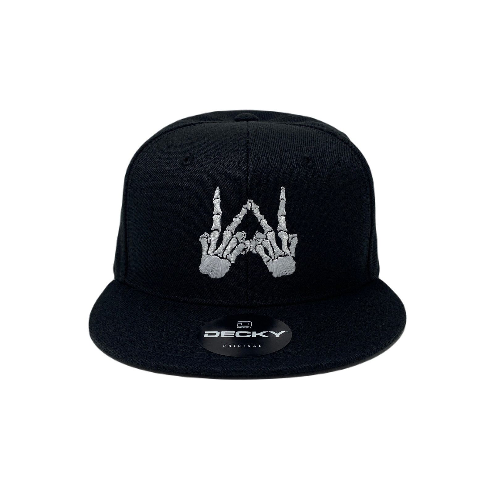 Other Westside Bones Snapback Hat All Black Size ONE SIZE - 2 Thumbnail