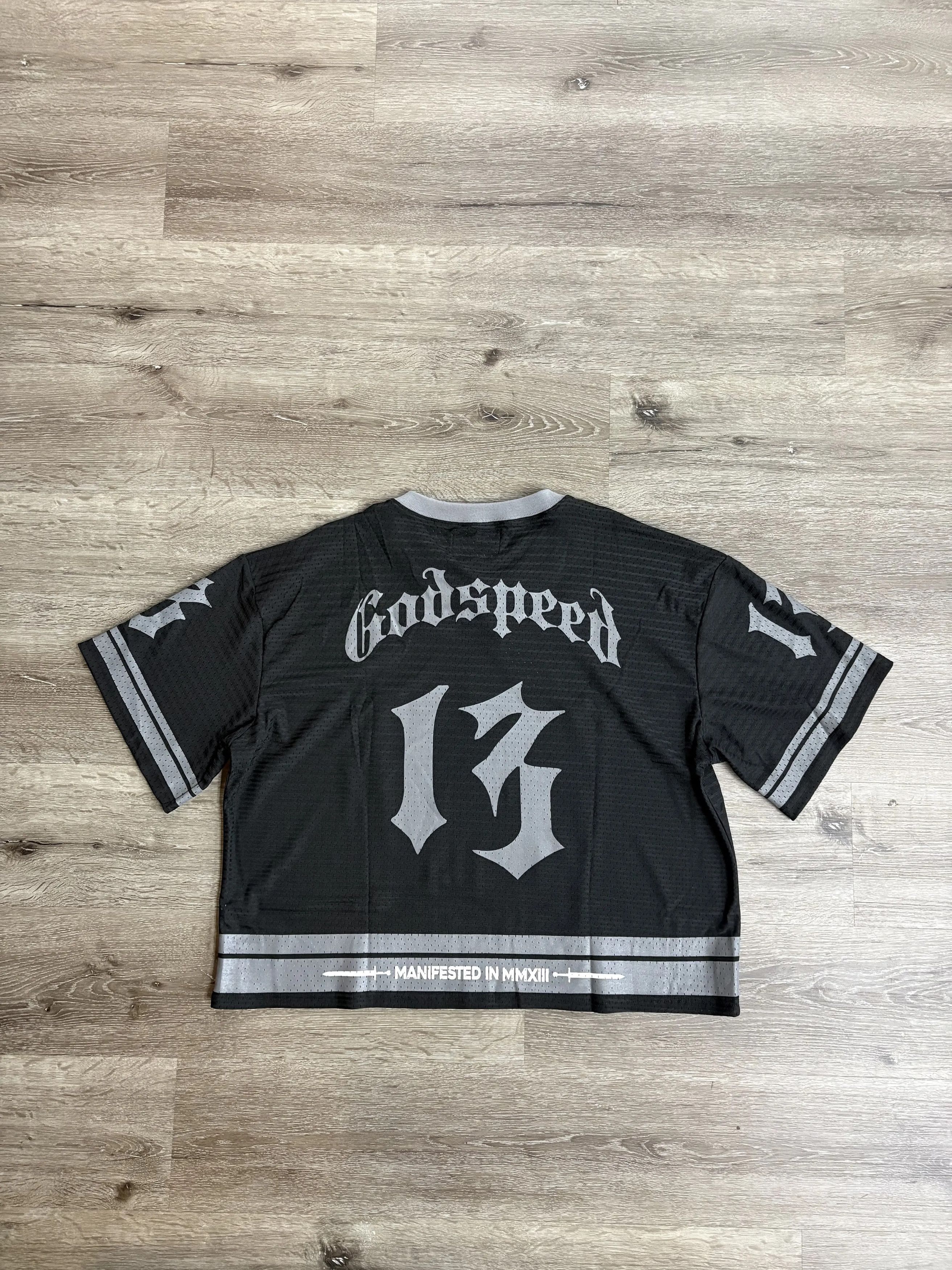 Godspeed Godspeed "First Down" Jersey (Black/Grey) Size US L / EU 52-54 / 3 - 1 Thumbnail