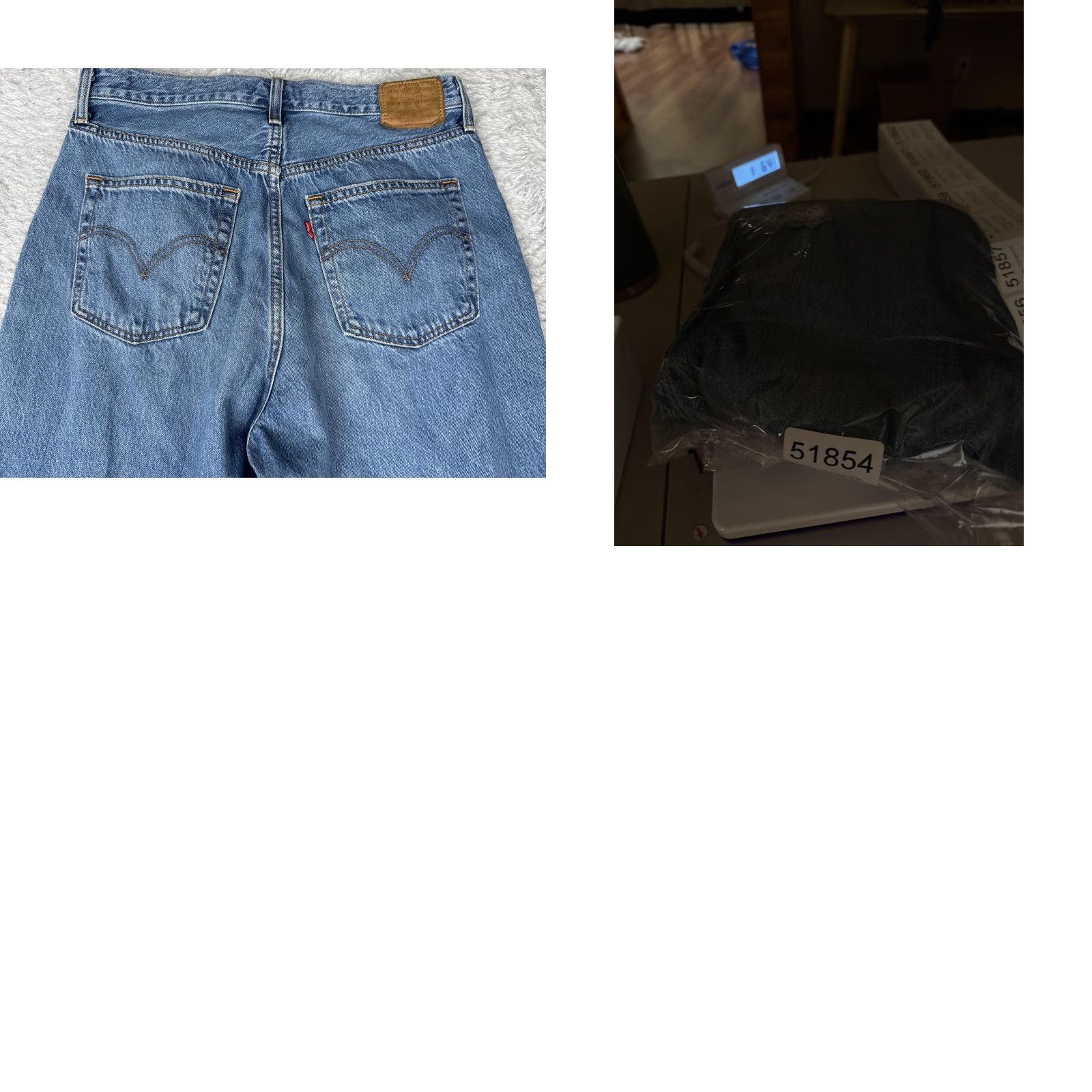 Levi's Levi's Jeans Womens 31x27 High Rise Ribcage Straight Ankle Distressed Medium Blue Pocket Five-Pocket Womens Jeans 90s Retro Size 24" / US 00 / IT 34 - 11 Thumbnail